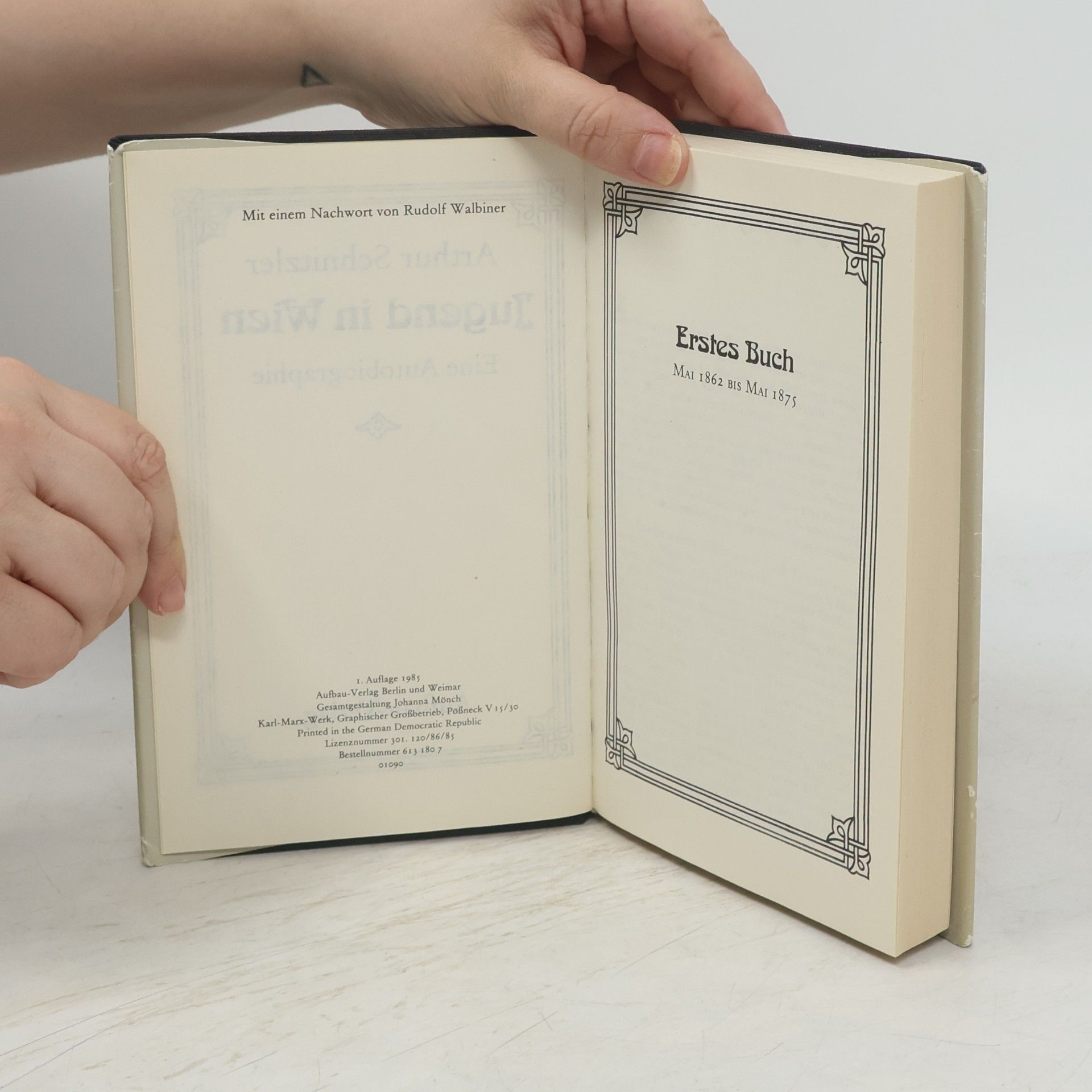 Arthur Schnitzler Jugend un Wien