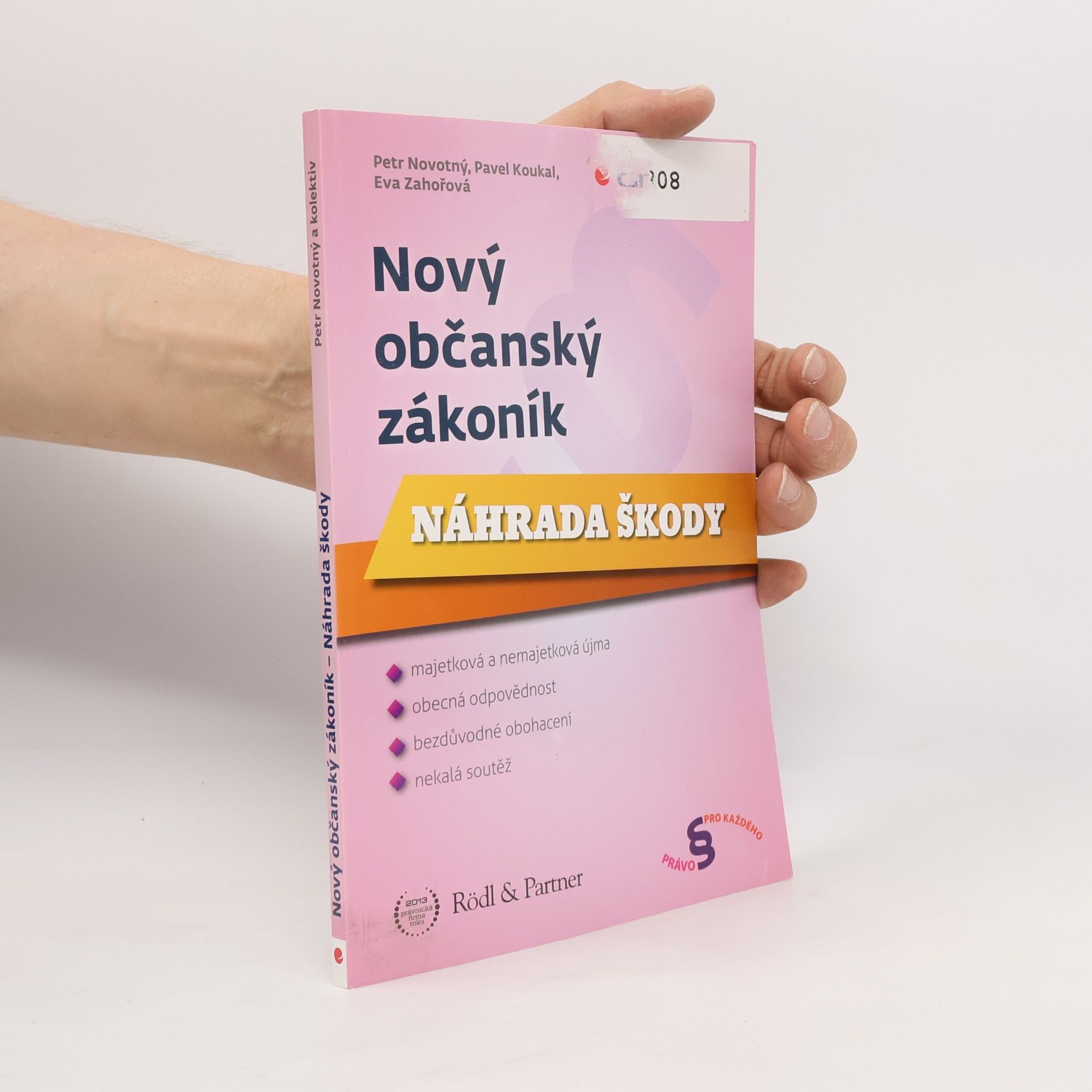 Karel Kupka Nový občanský zákoník - Náhrada škody