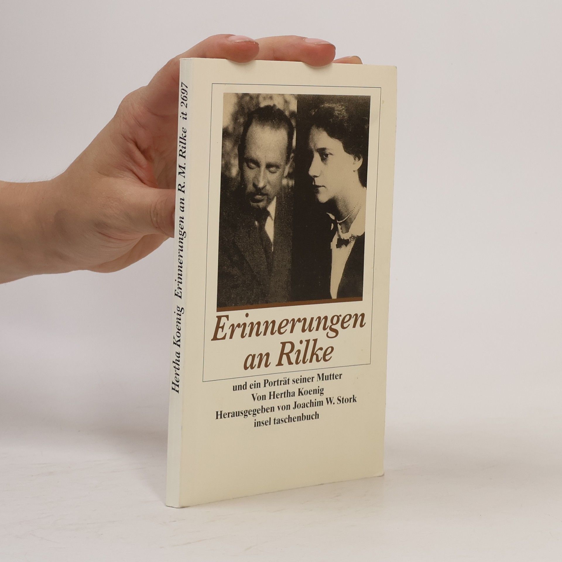 Hertha Koenig Insel Taschenbuch - 2697: Erinnerungen an Rainer Maria Rilke