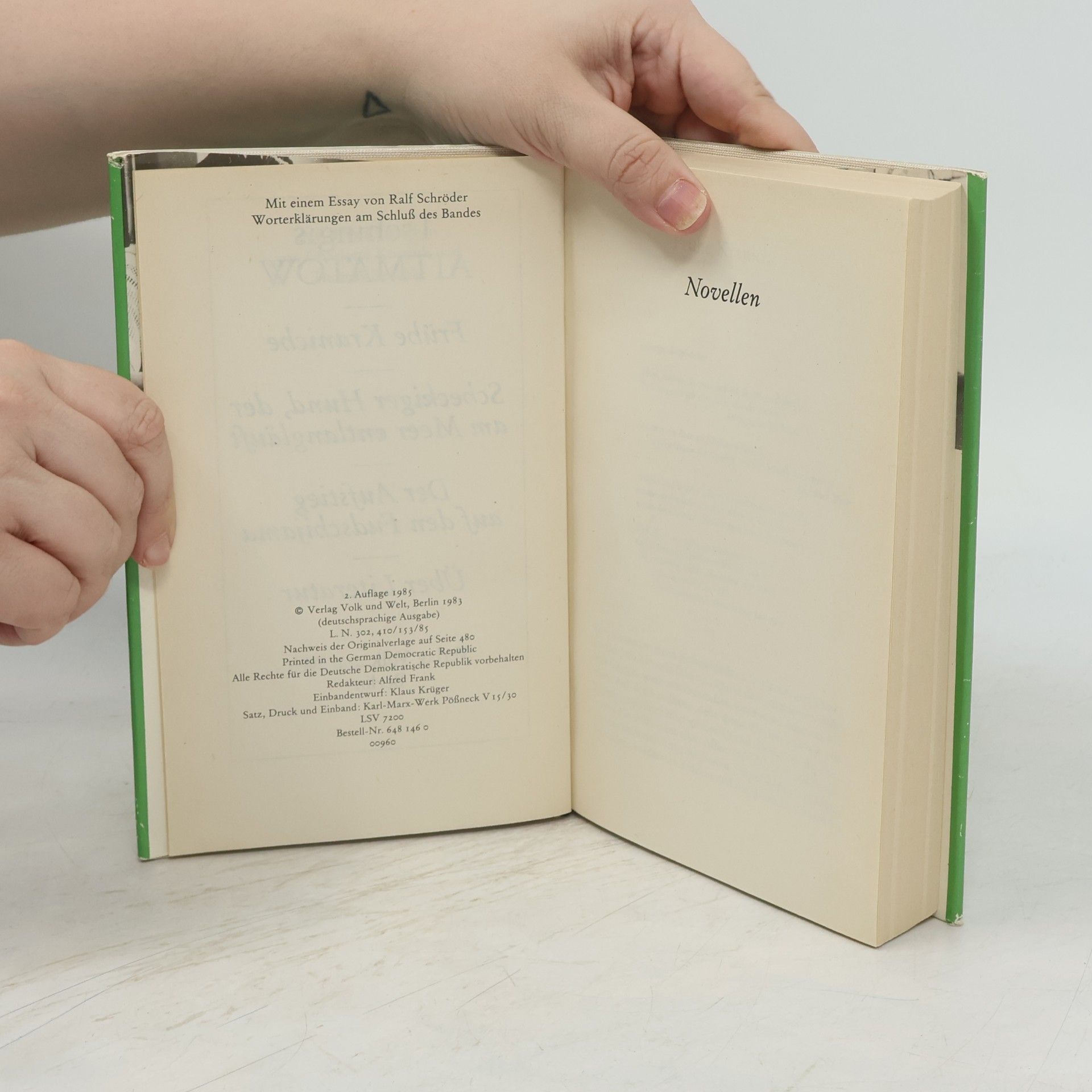 Čingiz Ajtmatov Frühe Kraniche. Scheckiger Hund. Fudschijama. Über Literatur