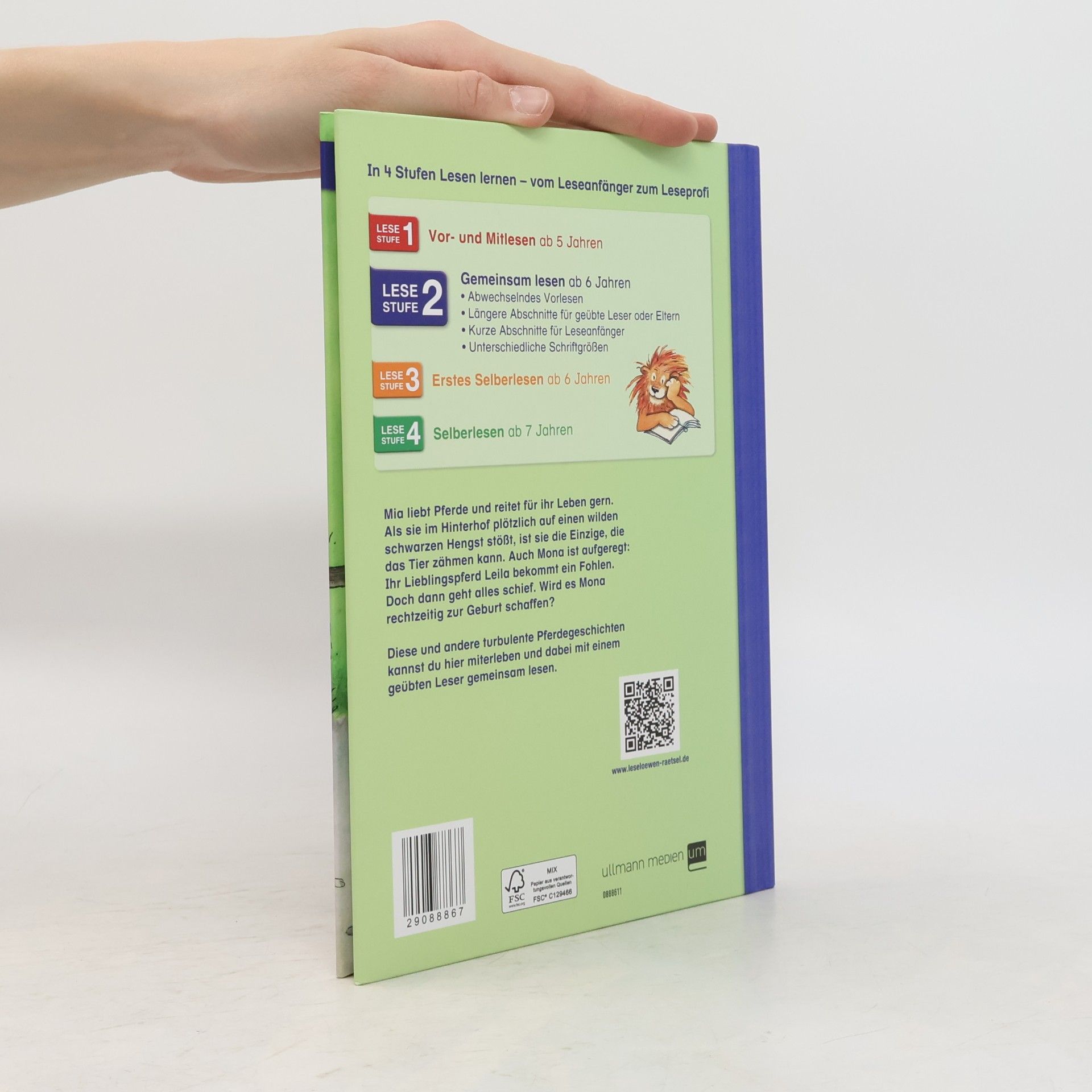 Autores varios Leselöwen. Pferdegeschichten. Lesestufe 2