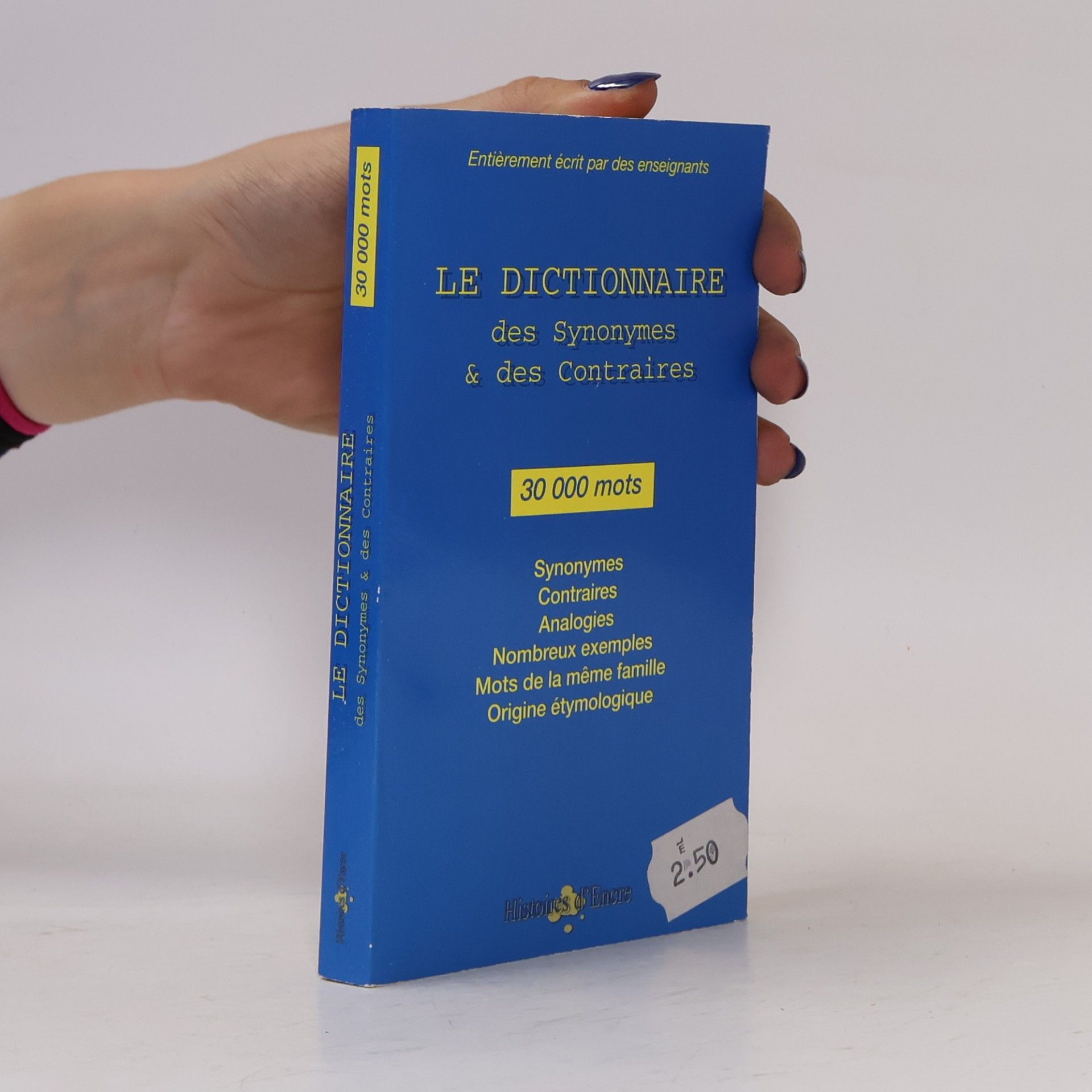 Various authors Le dictionnaire des synonymes et des contraires de poche
