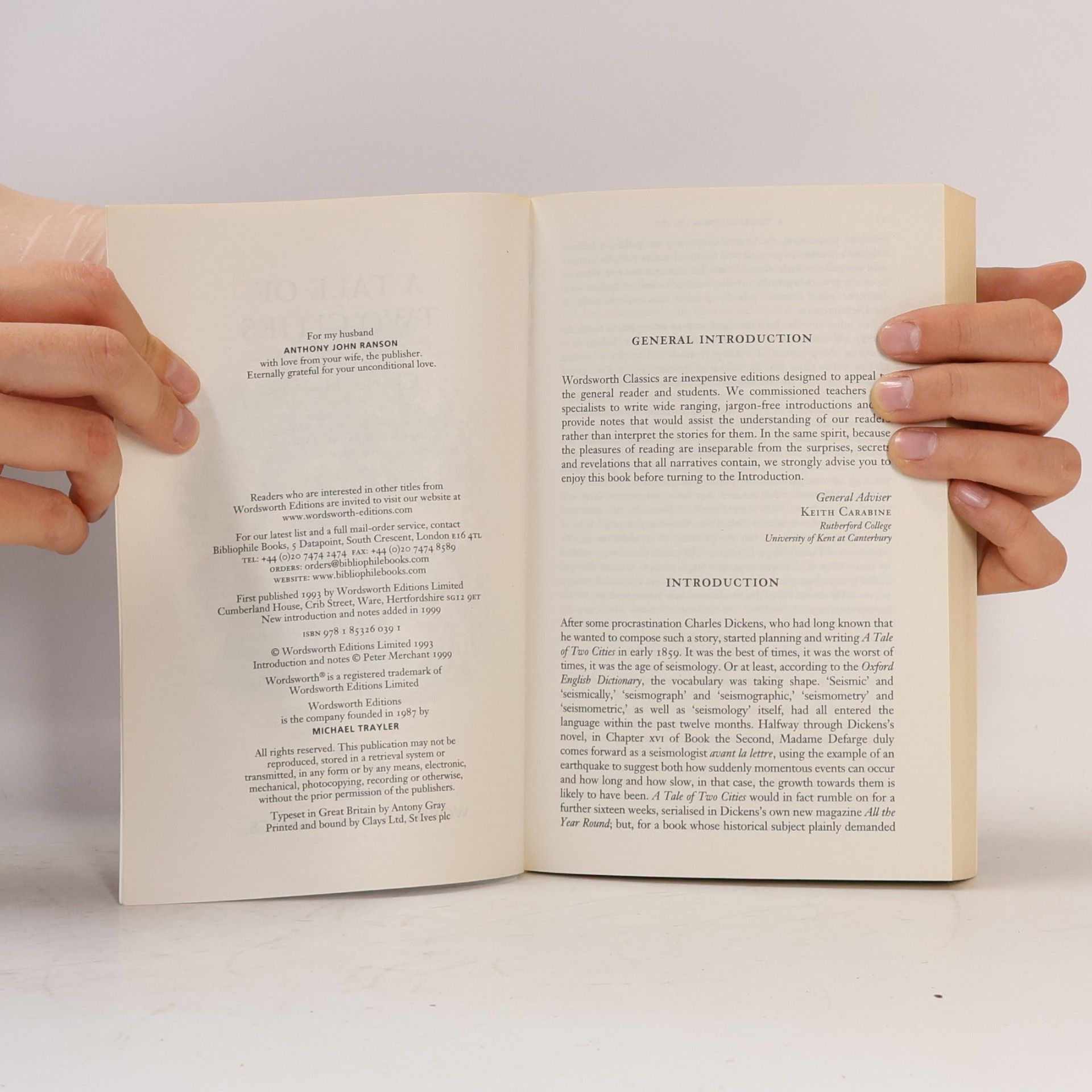 Charles Dickens A Tale of Two Cities