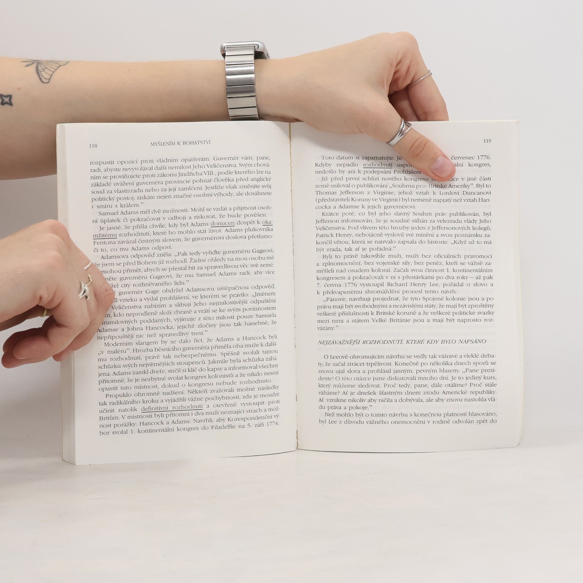 Napoleon Hill Myšlením k bohatství