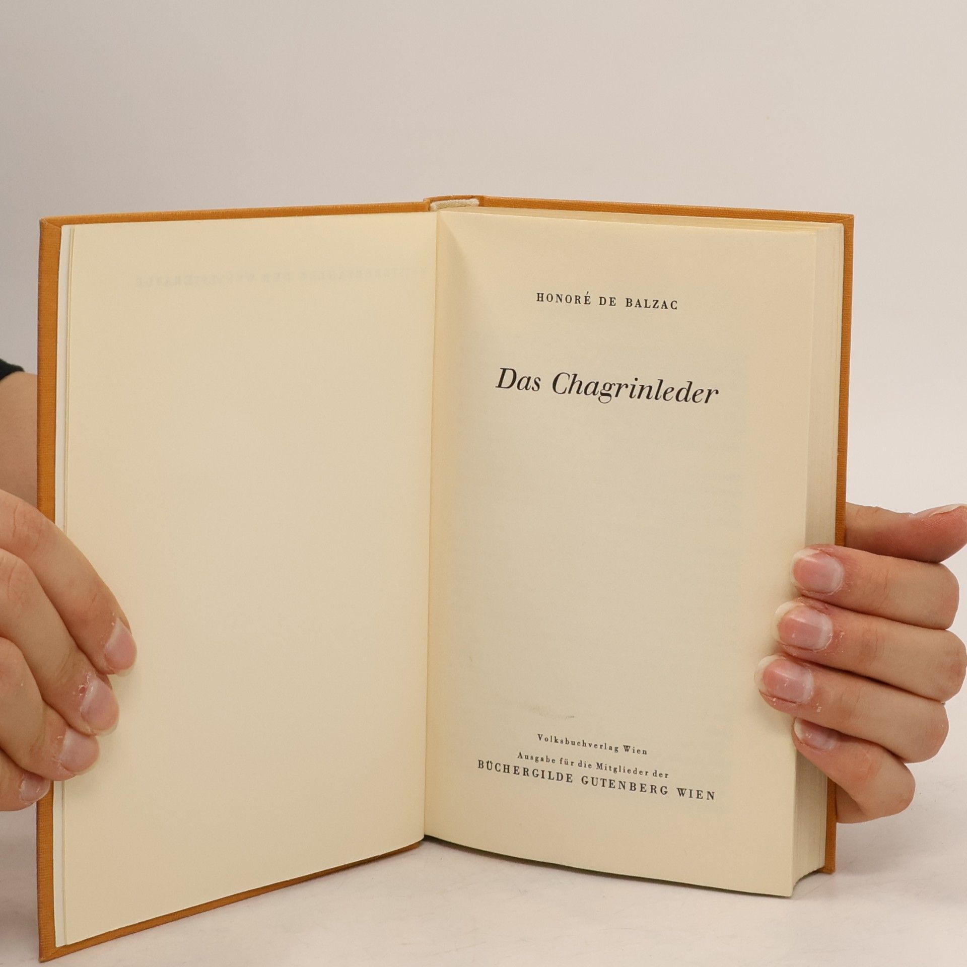 Honoré de Balzac Das Chagrinleder