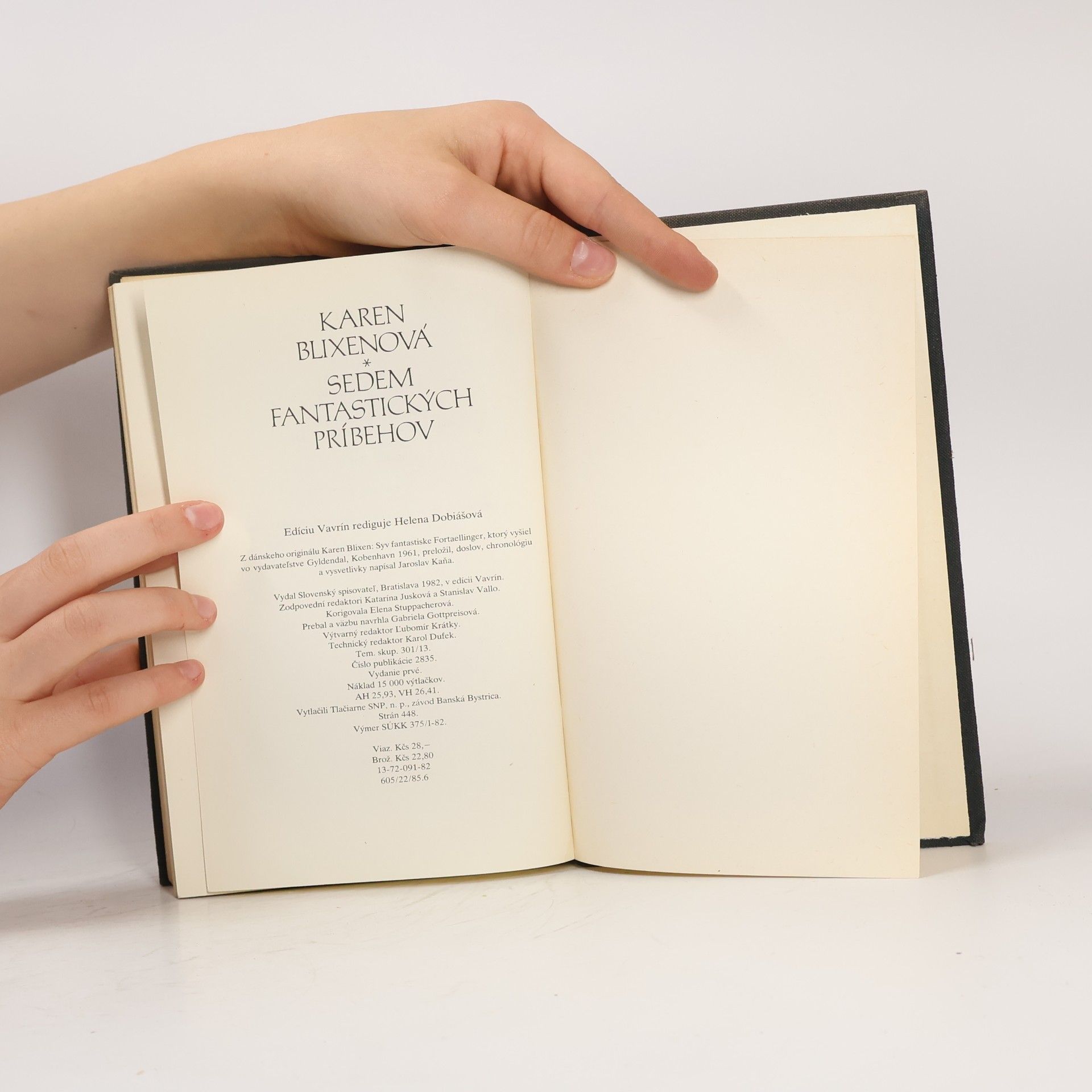 Karen Blixen Sedem fantastických príbehov