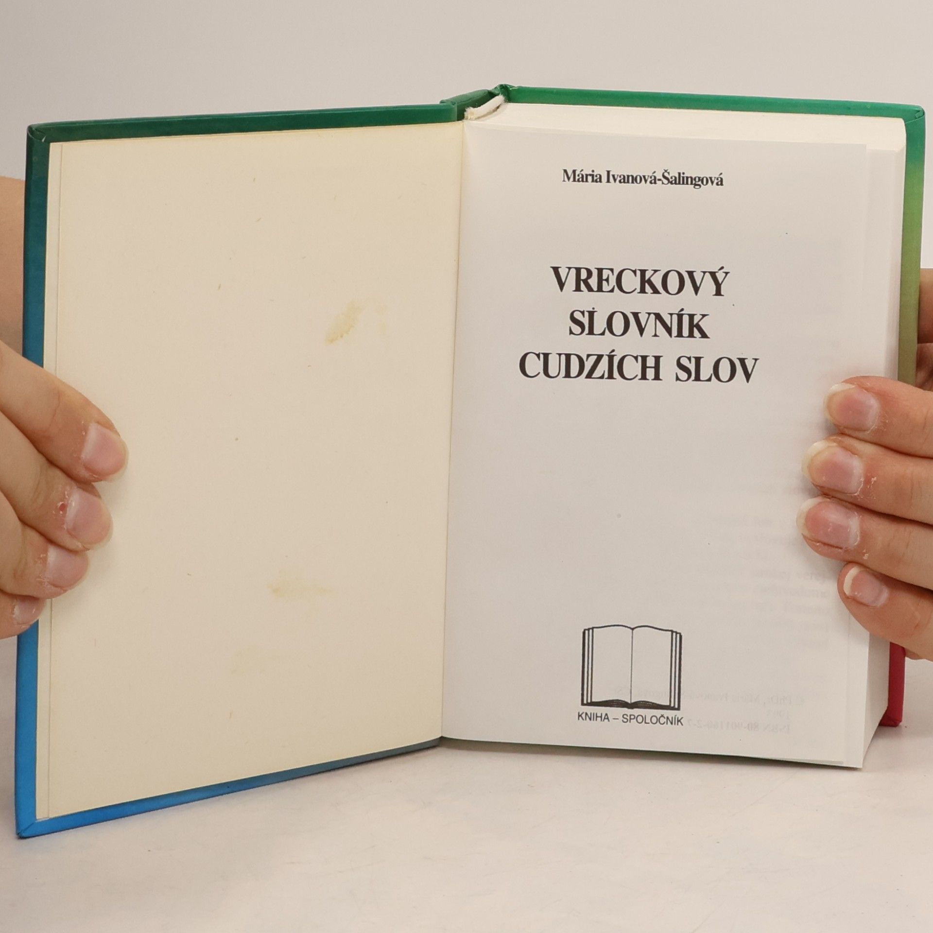 Maria Ivanová-Šalingová Vreckový slovník cudzích slov