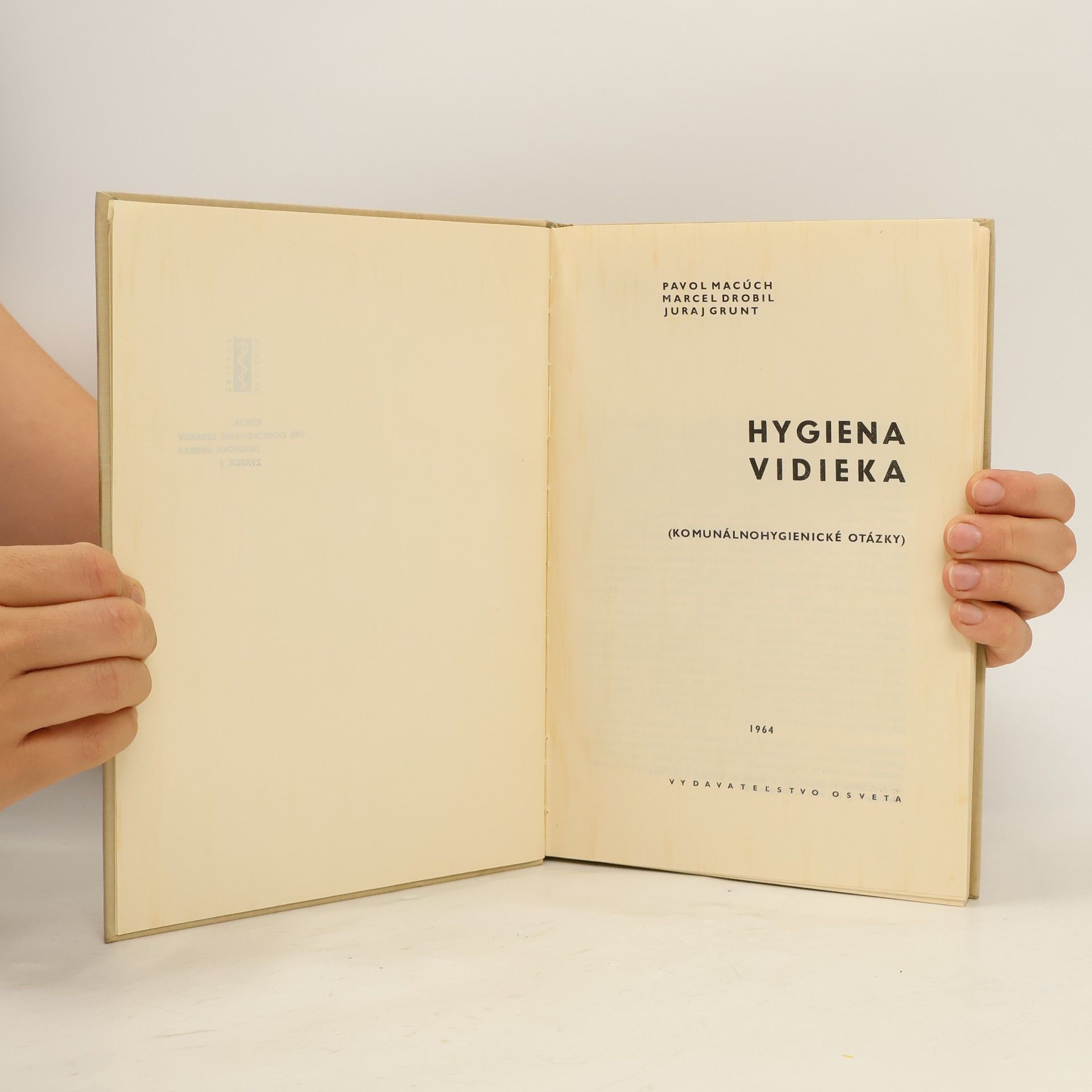 Pavel Macúch Hygiena vidieka