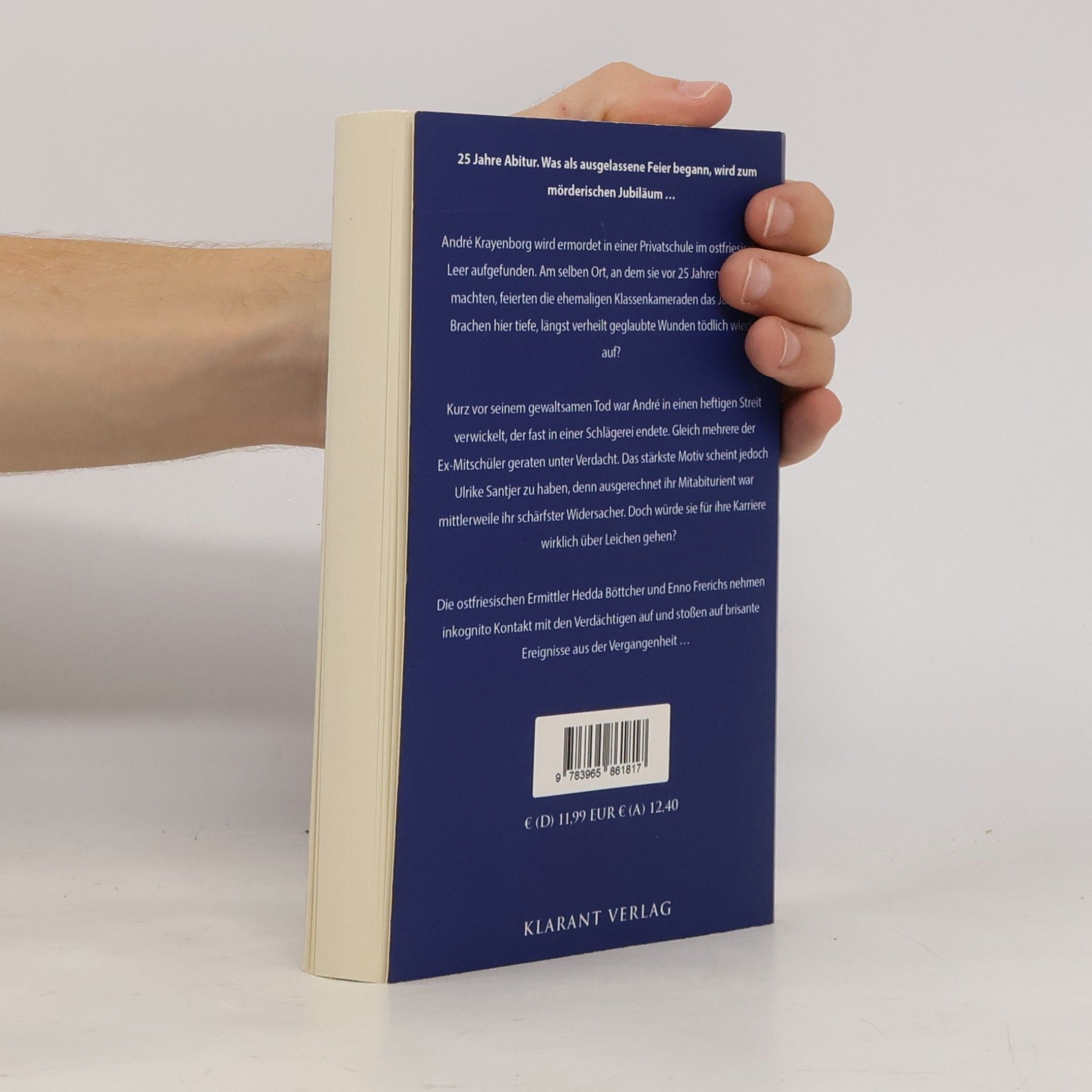 Thorsten Siemens Tod in Leer. Ostfrieslandkrimi