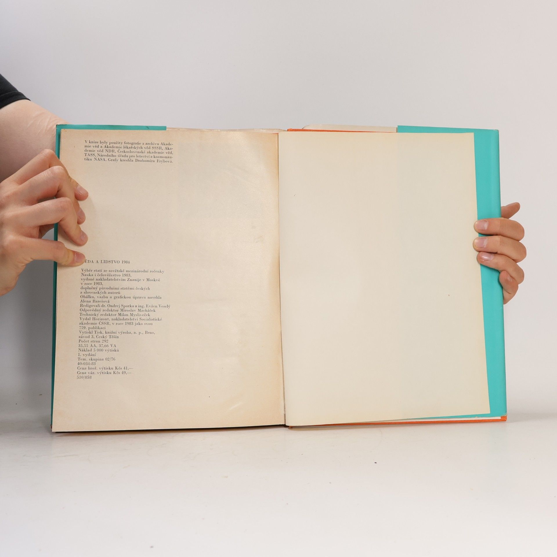 Autorenkollektiv Věda a lidstvo: mezinárodní ročenka 1984