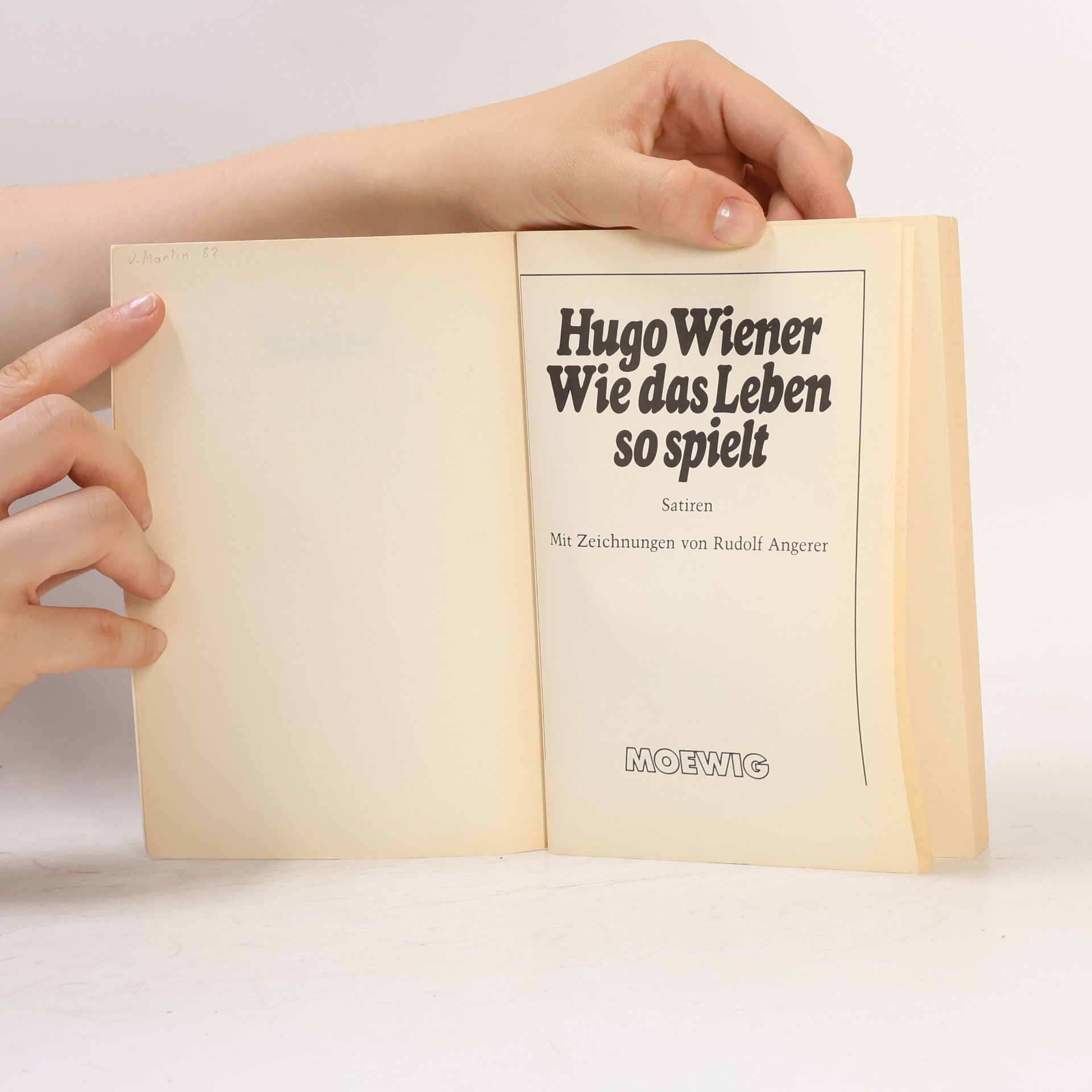 Hugo Wiener Wie das Leben so spielt
