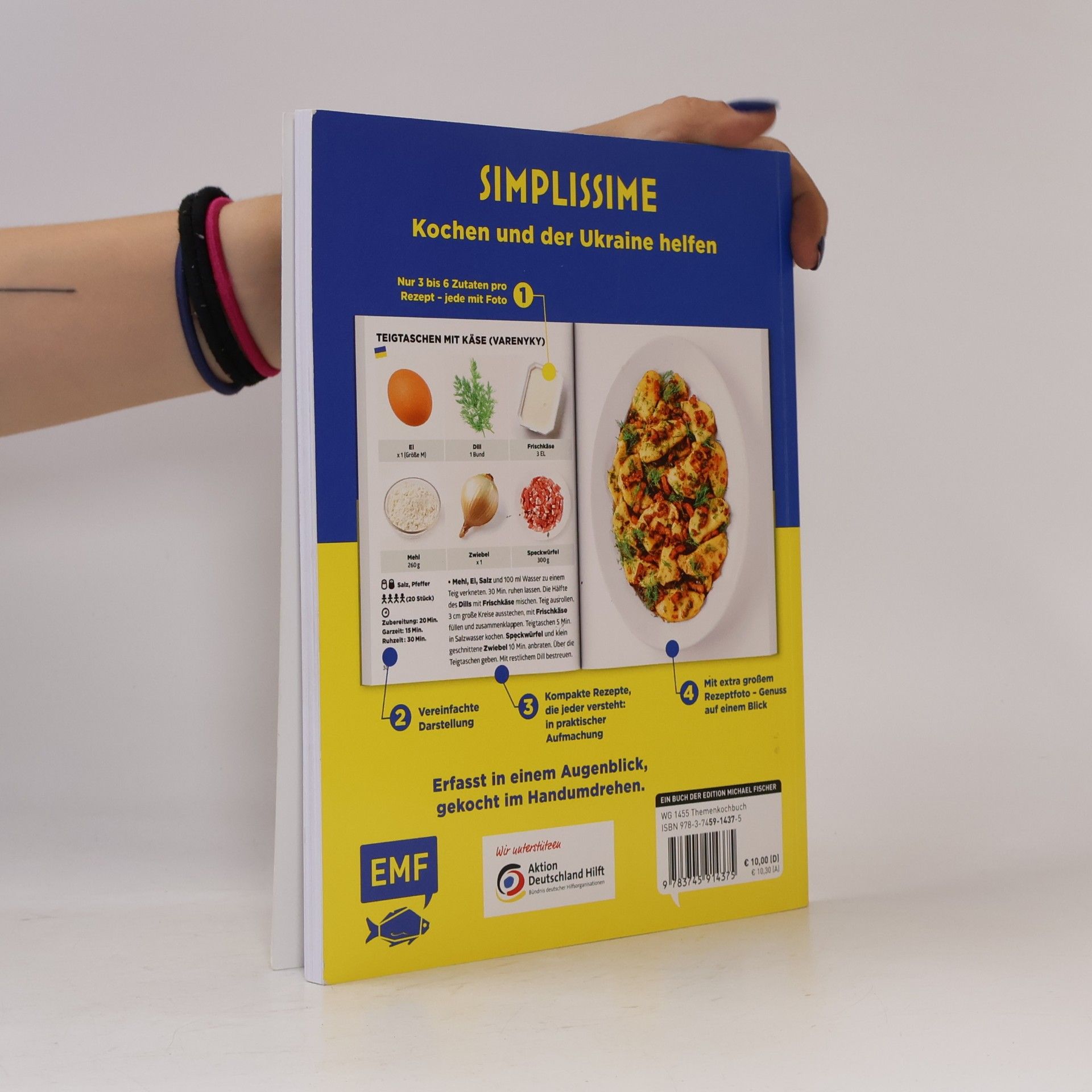 Jean François Mallet Simplissime – Einfach kochen und der Ukraine helfen. Alle Honorare und Gewinne aus dem Buchverkauf werden gespendet