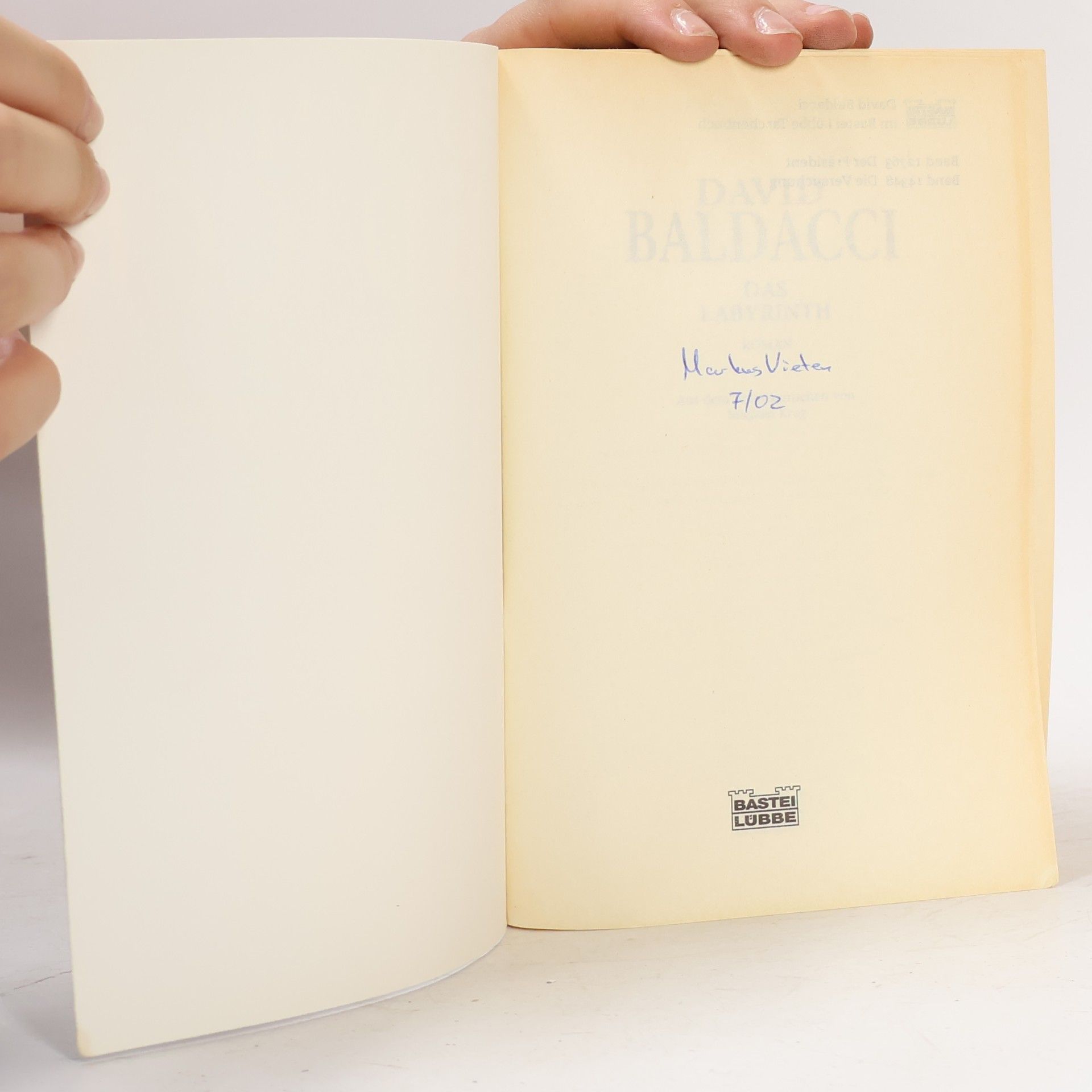 David Baldacci Das Labyrinth