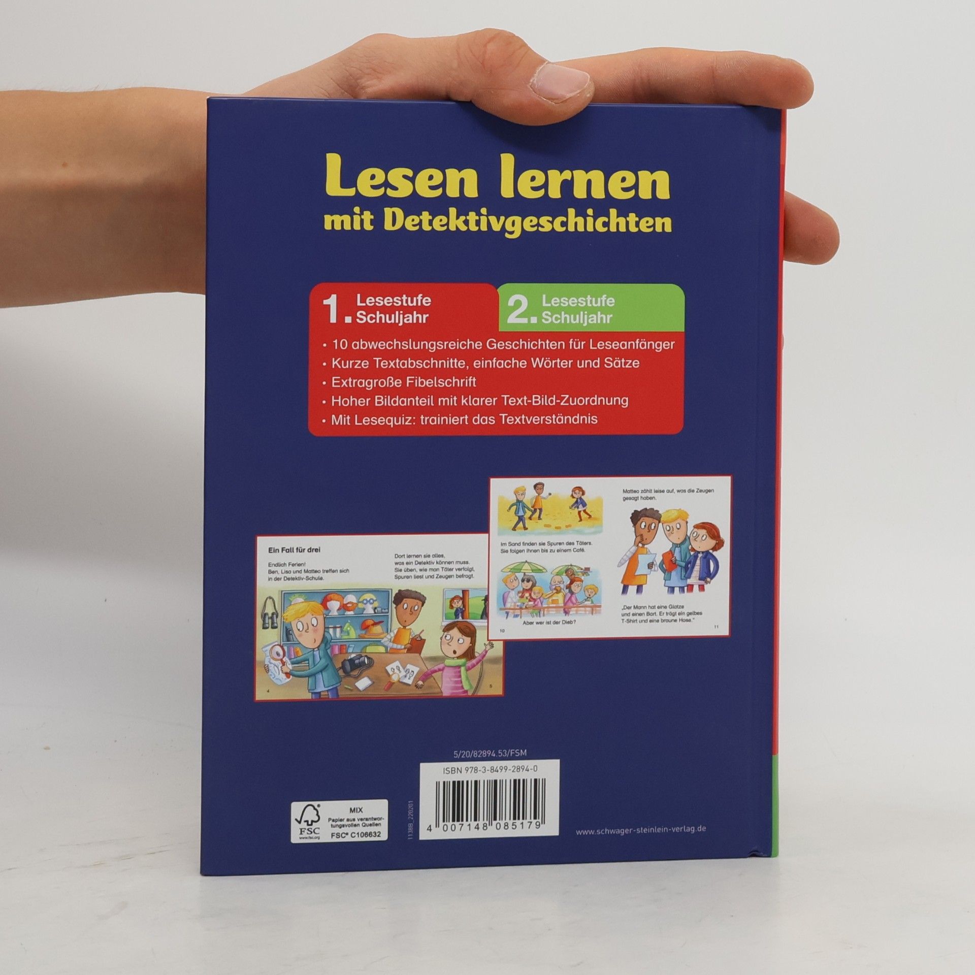 Carola von Kessel Lesen lernen mit Detektivgeschichten 1. Schuljahr