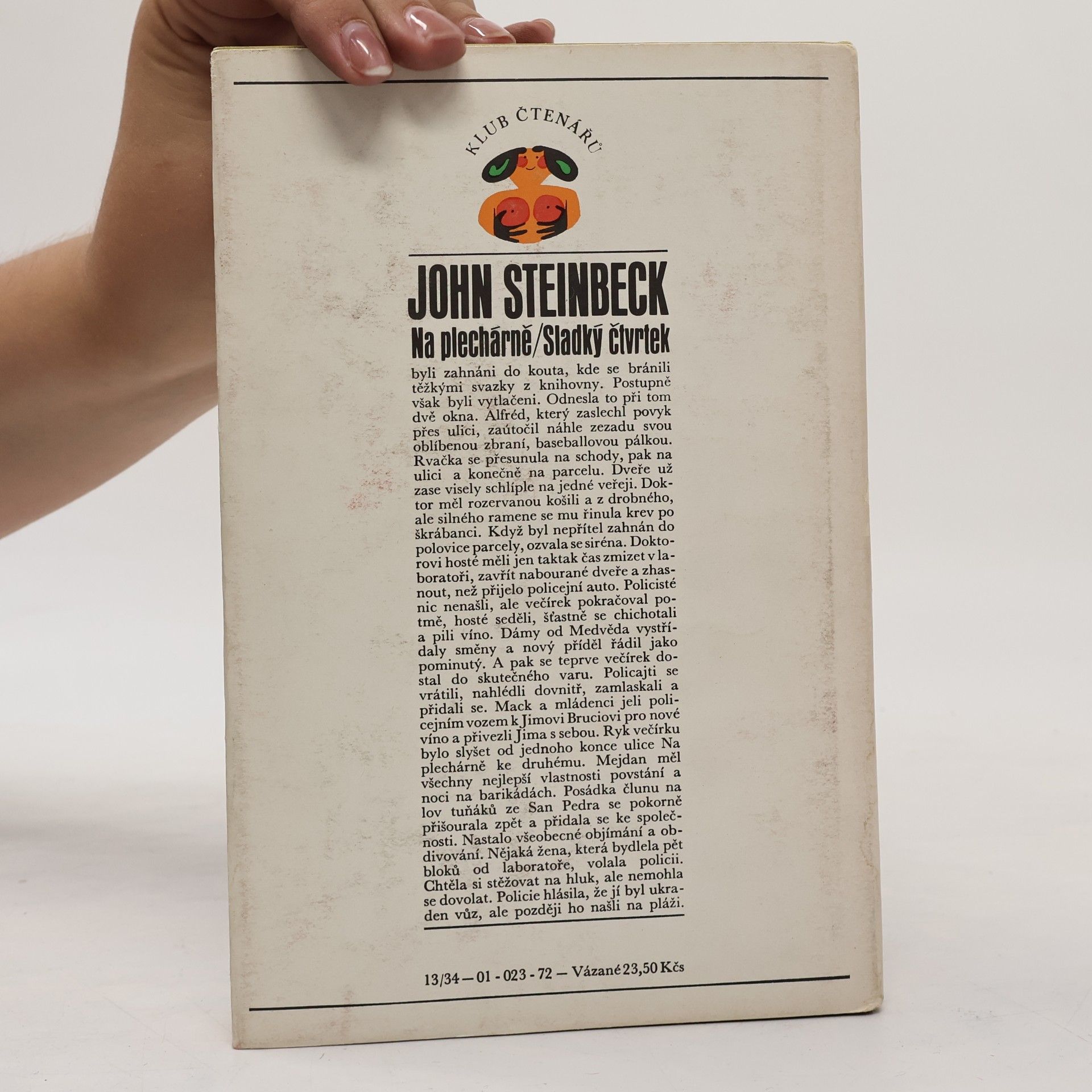 John Steinbeck Na plechárně. Sladký čtvrtek
