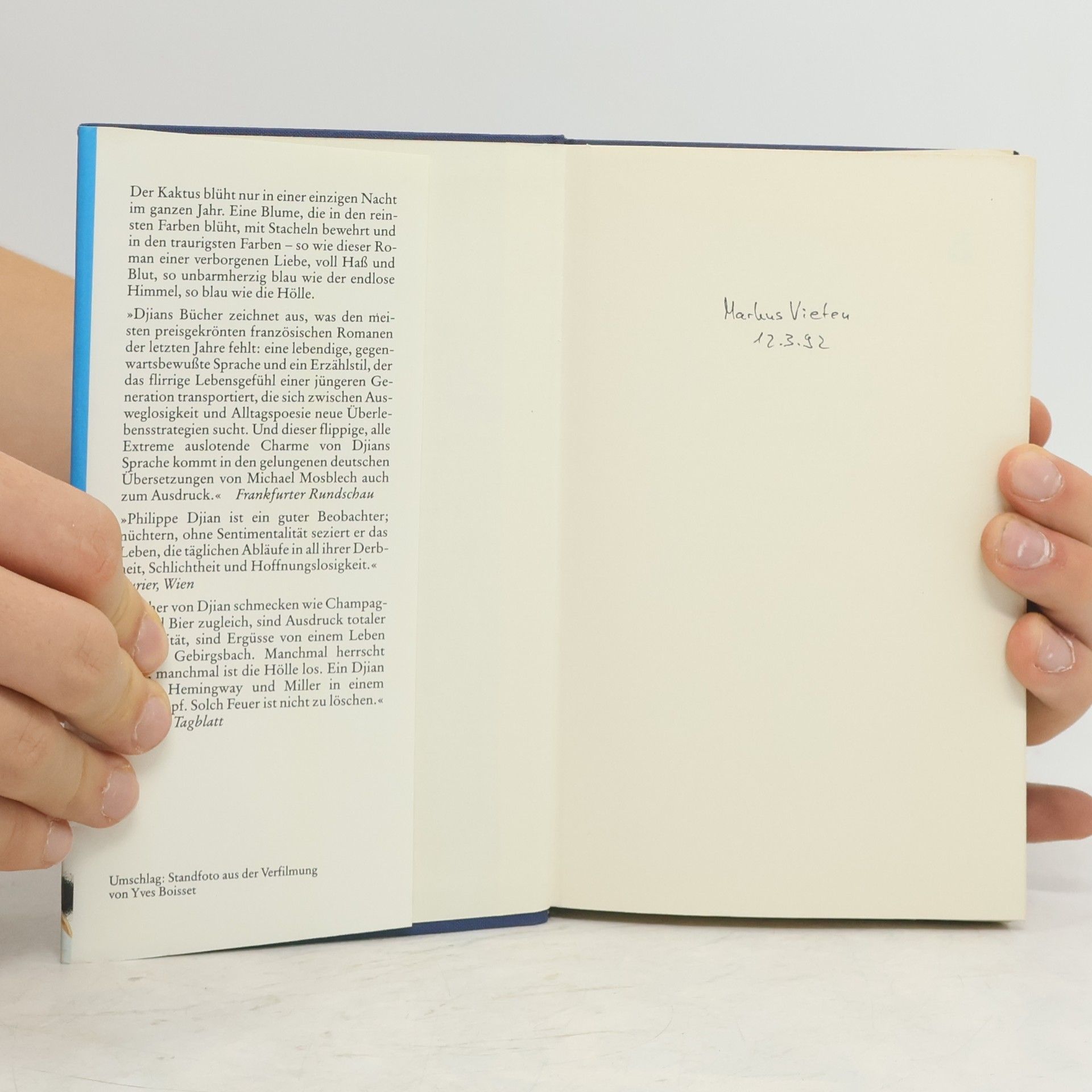 Philippe Djian Blau wie die Hölle. Roman