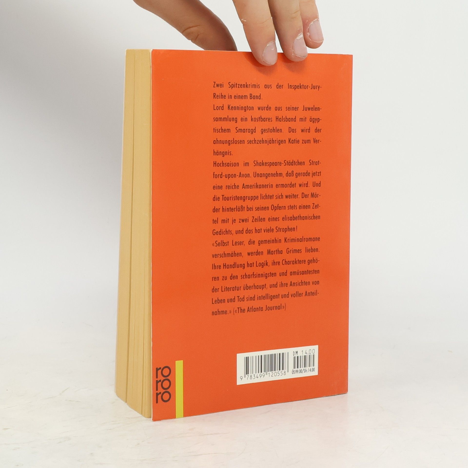 Martha Grimes Inspektor Jury sucht den Kennington-Smaragd