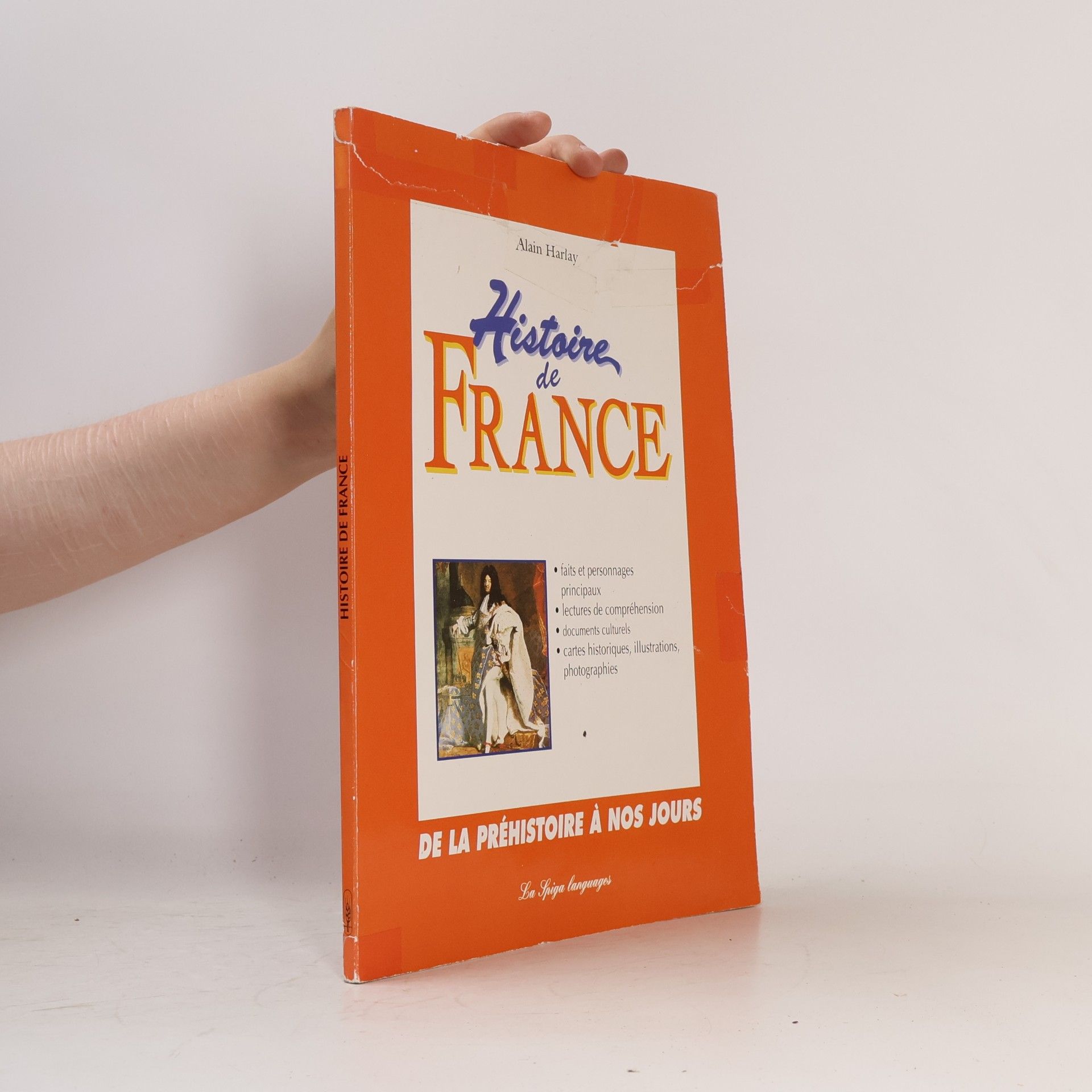 Alain Harlay La Spiga languages: Histoire de France (Cahier)