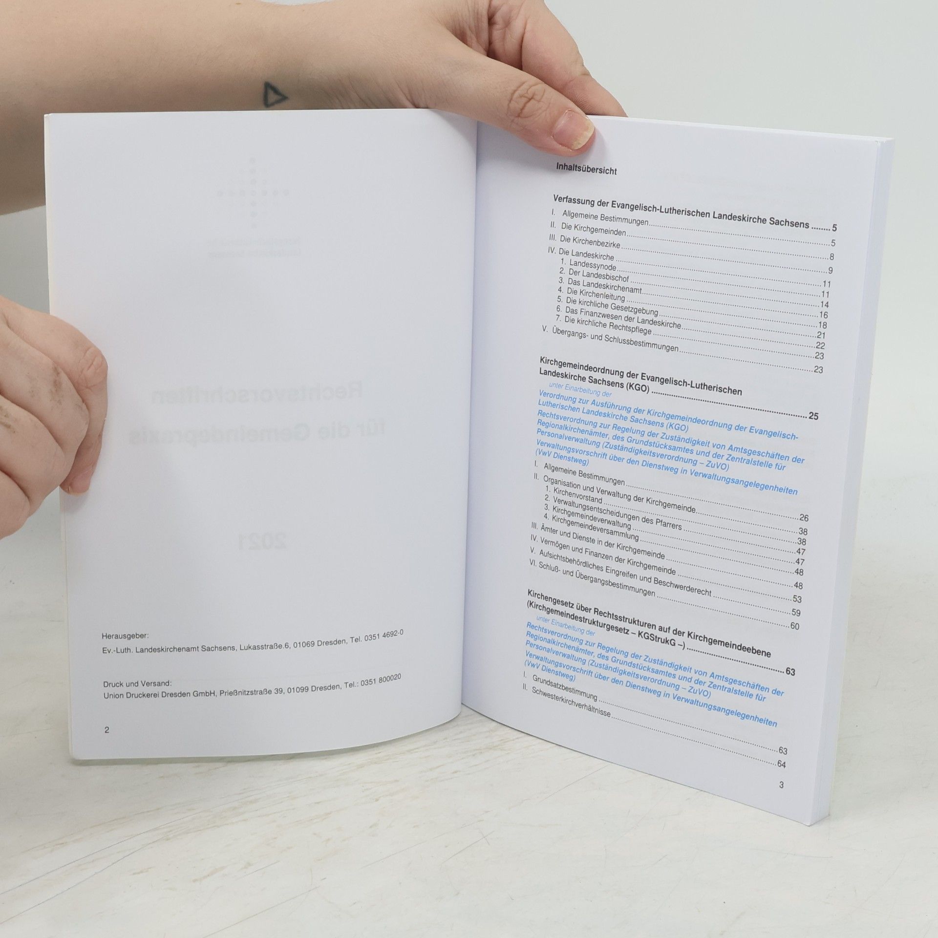 kolektiv Rechtsvorschriften für die Gemeindepraxis 2021