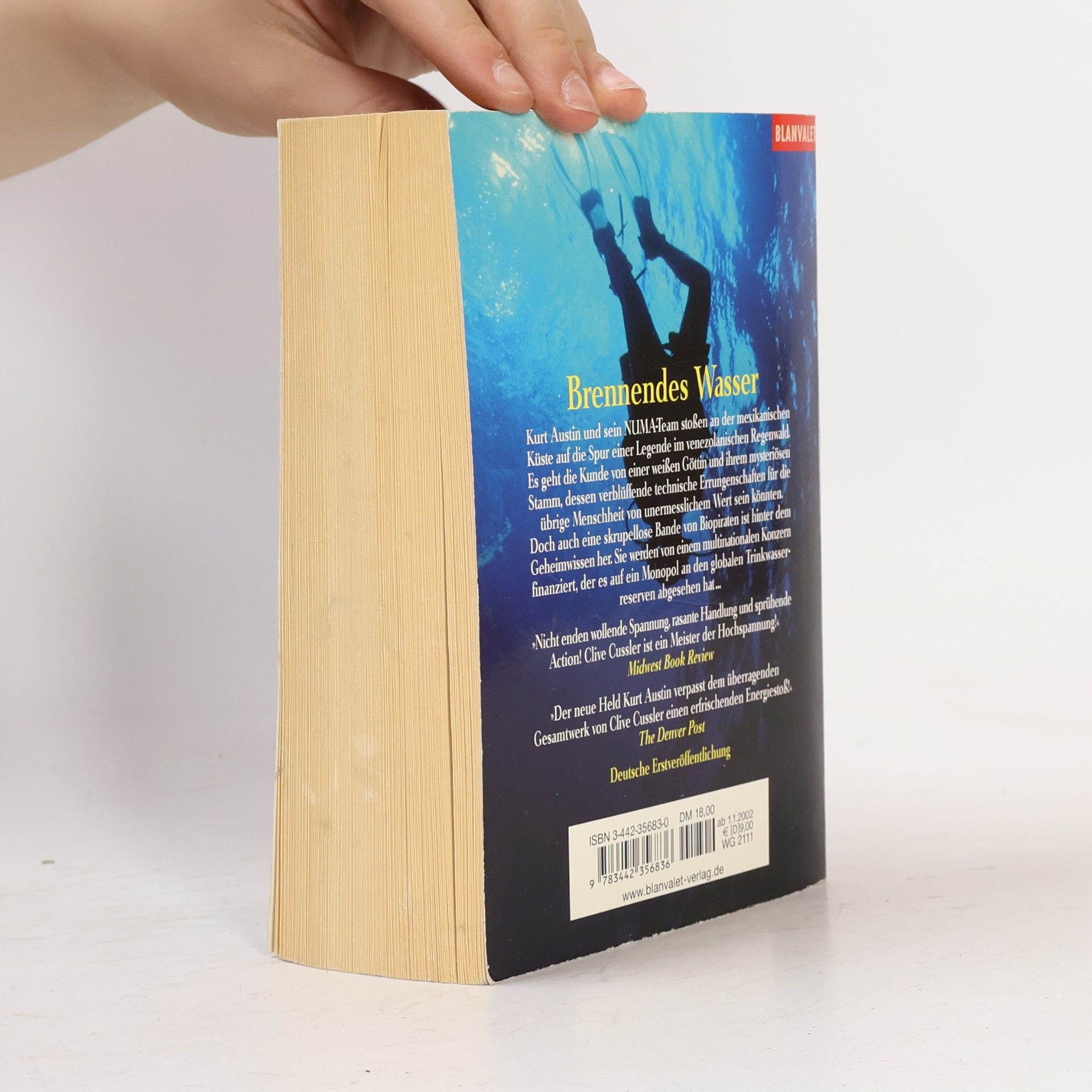 Clive Cussler Brennendes Wasser