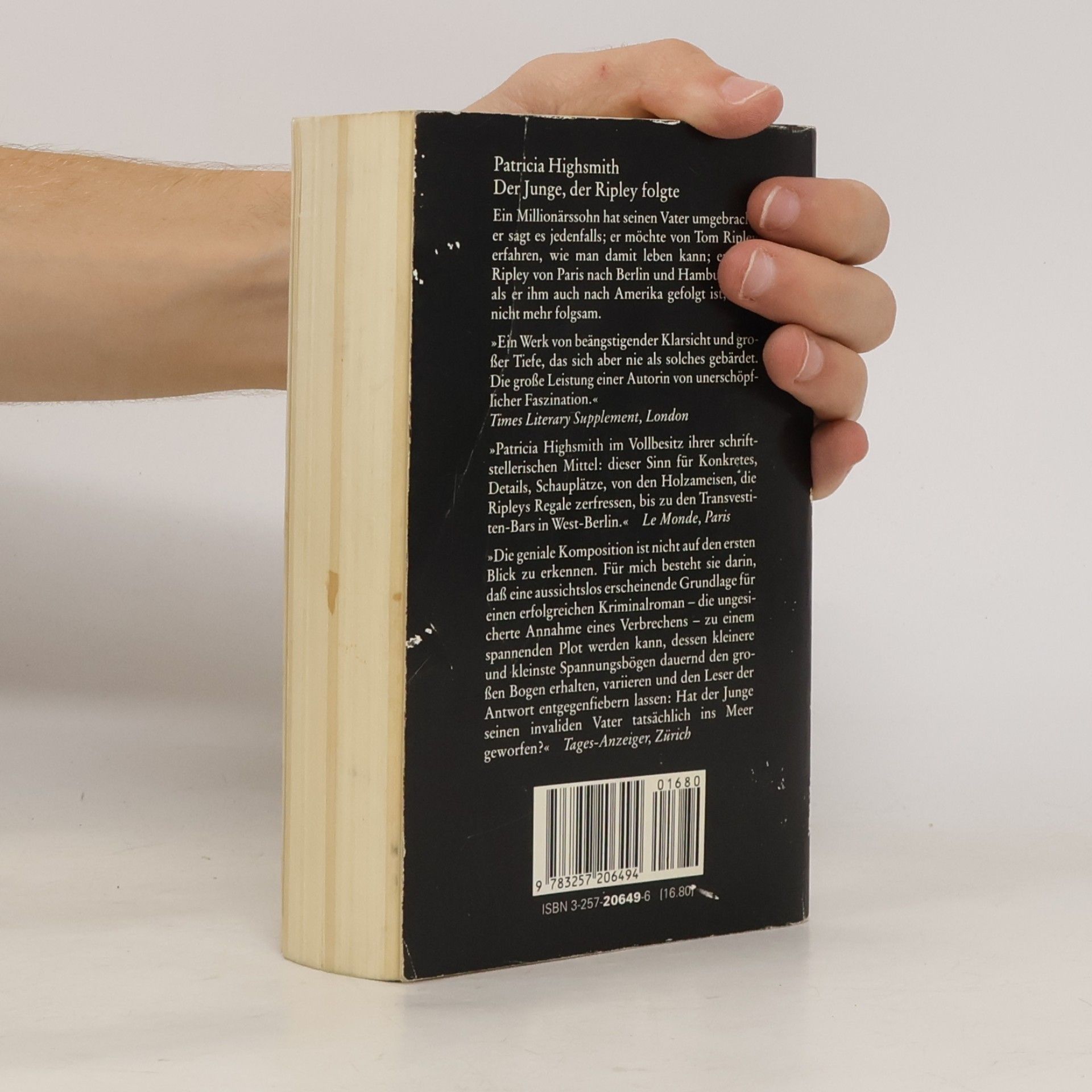 Patricia Highsmith Der Junge, der Ripley folgte