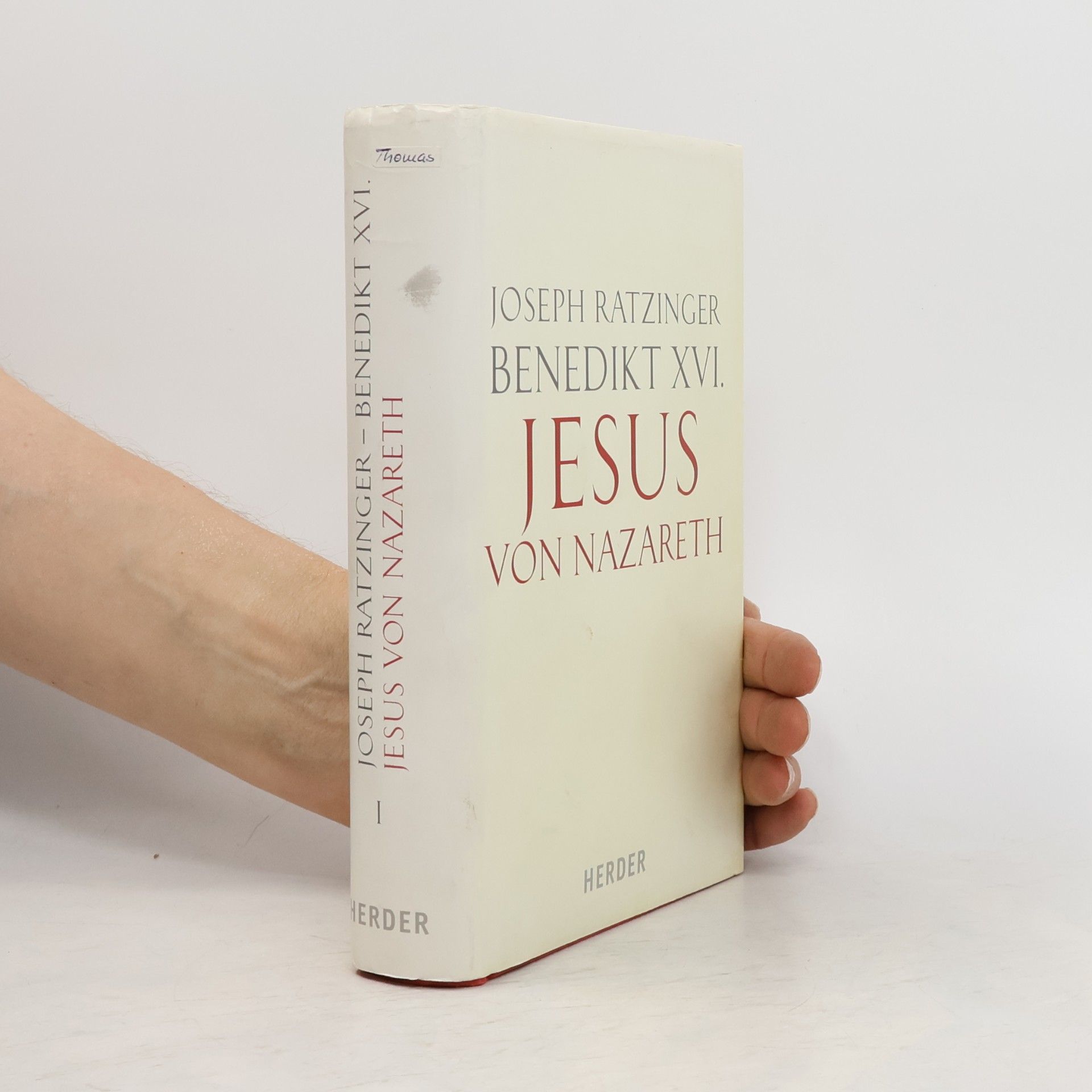 Joseph Ratzinger Jesus von Nazareth. Erster Teil, Von der Taufe im Jordan bis zur Verklärung