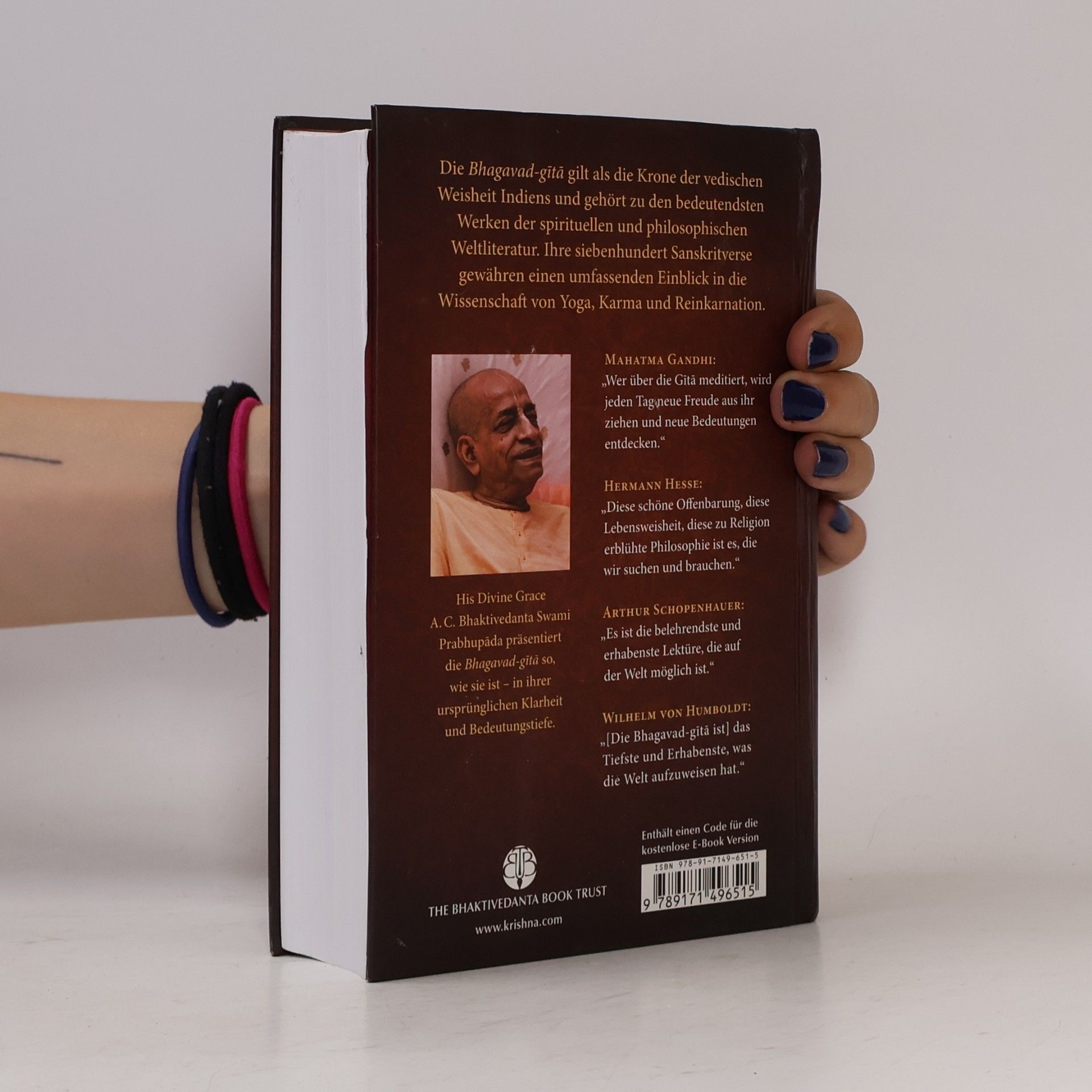 A. C. Bhaktivedanta Swami Prabhupada Bhagavad-gítá. Wie sie ist
