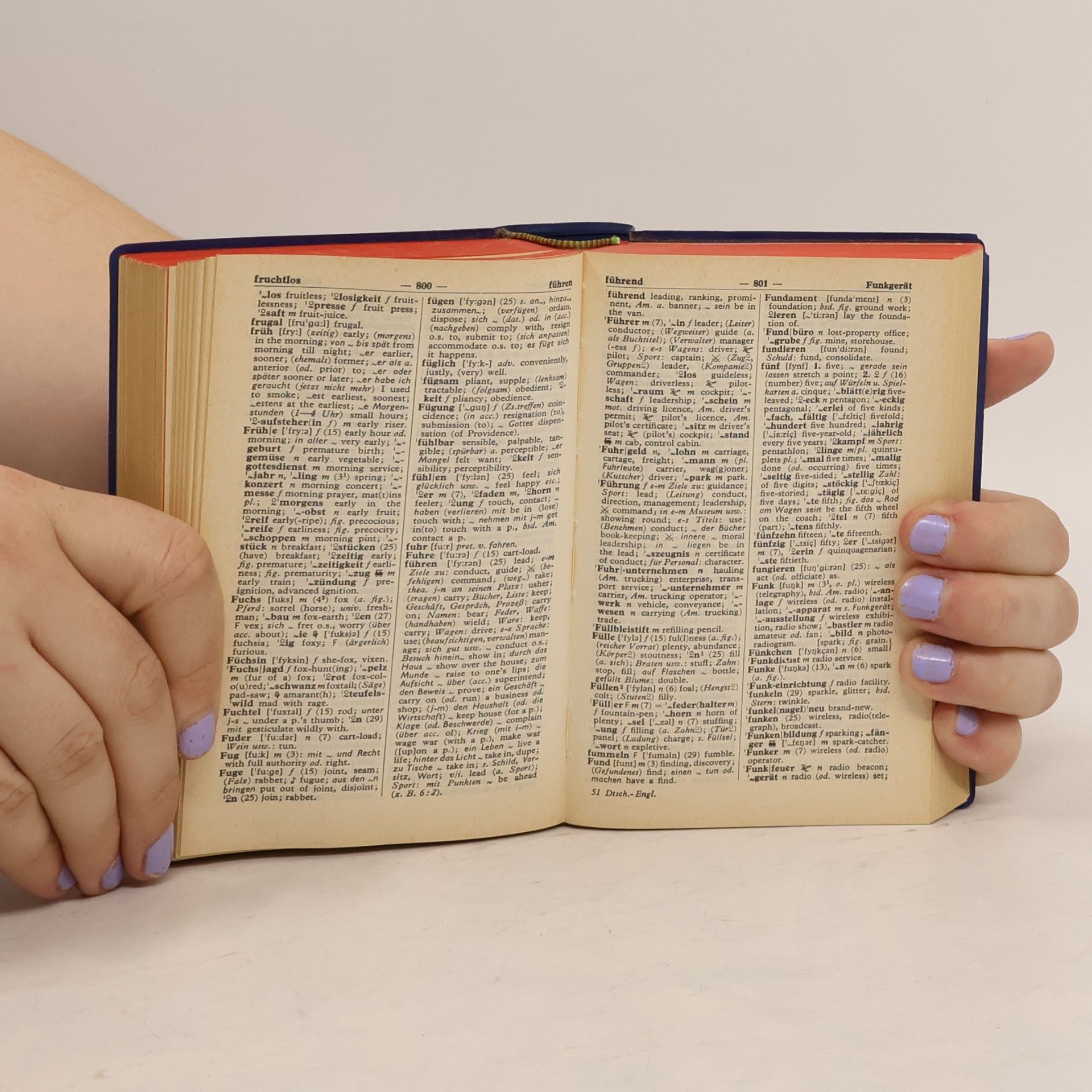 Edmunt Klatt Langenscheidts Taschenwörterbuch der englischen und deutschen Sprache. Langenscheidt's Pocket Dictionary of the English and German Languages