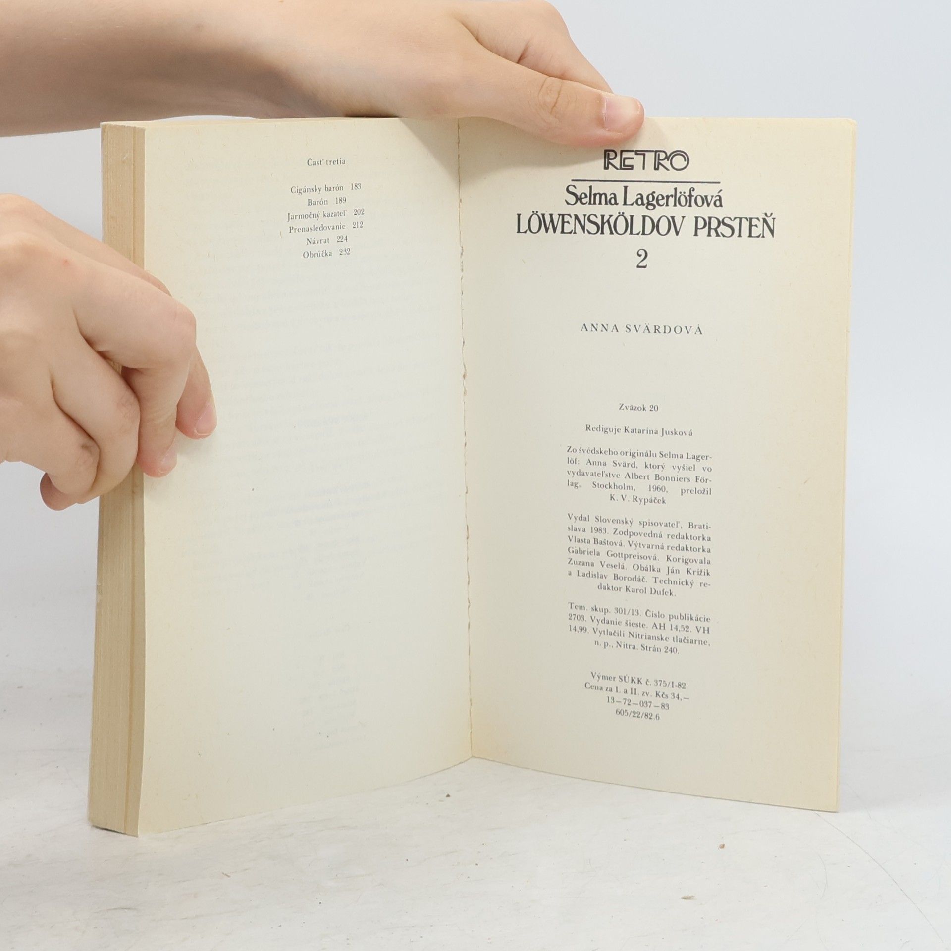 Selma Lagerlöf Löwensköldov prsteň 2