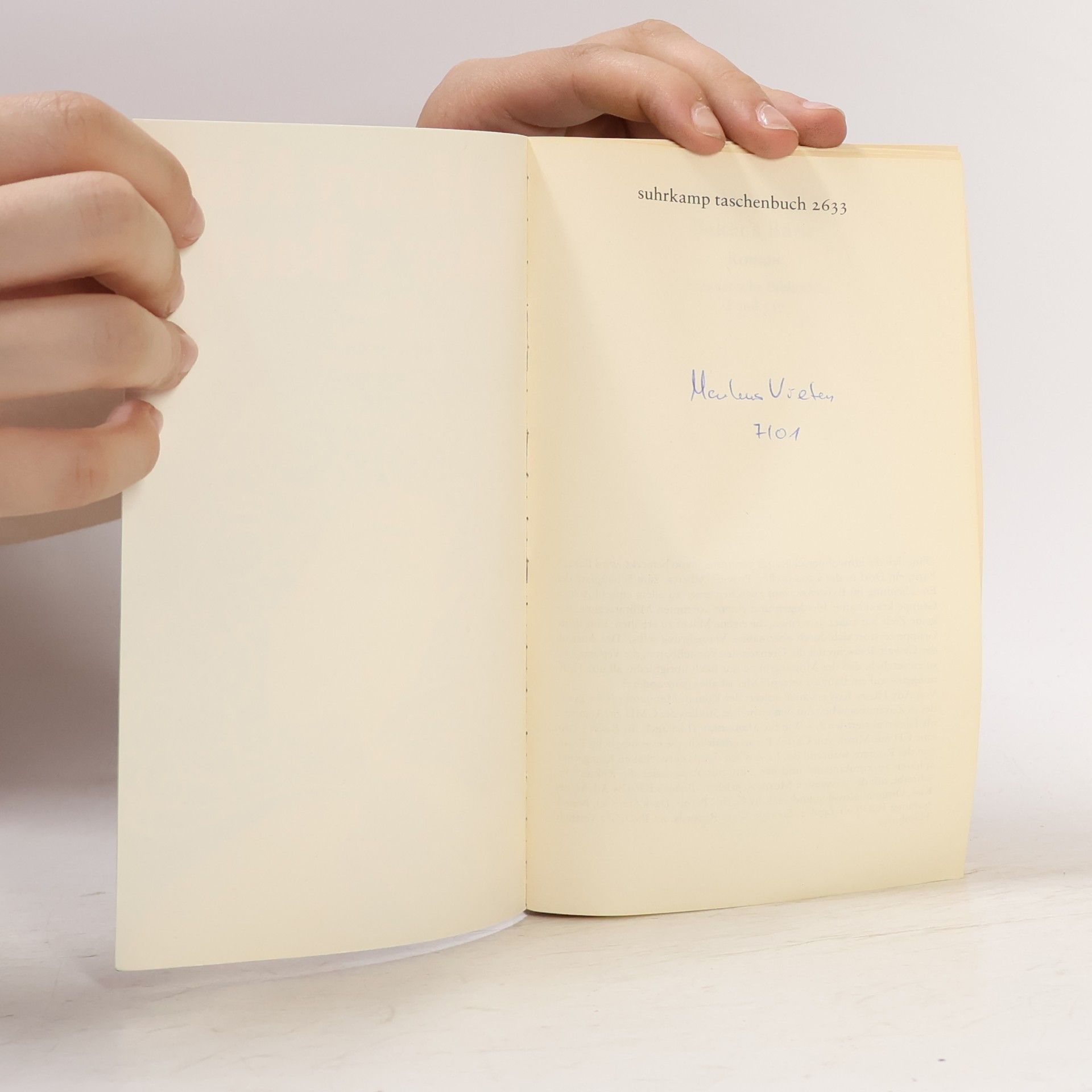 Ady H Kiss Suhrkamp Taschenbücher: Baker's Barn