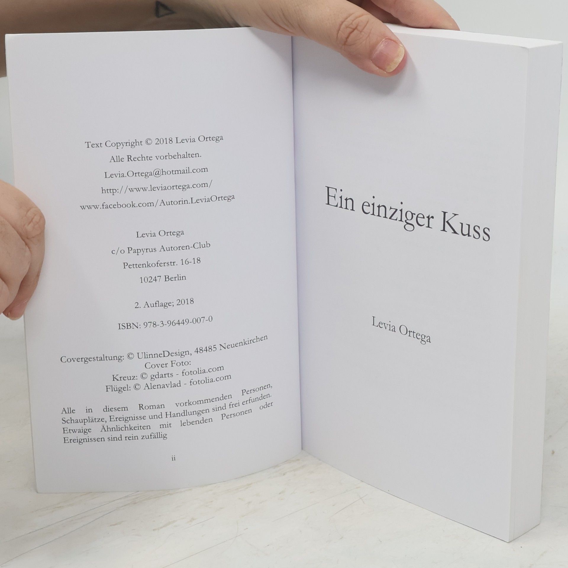 Levia Ortega Ein einziger Kuss