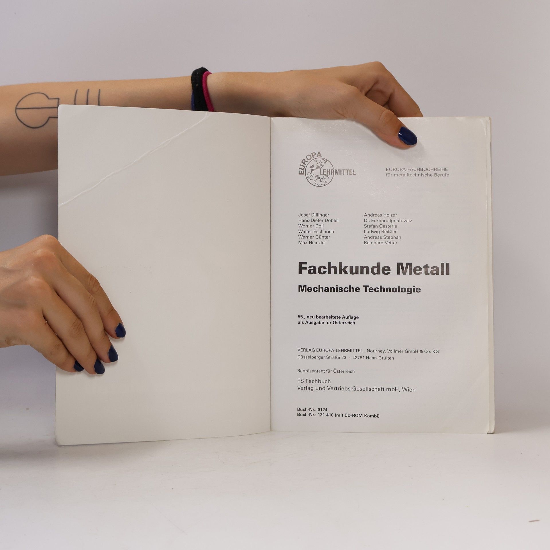 Various authors Fachkunde Metall