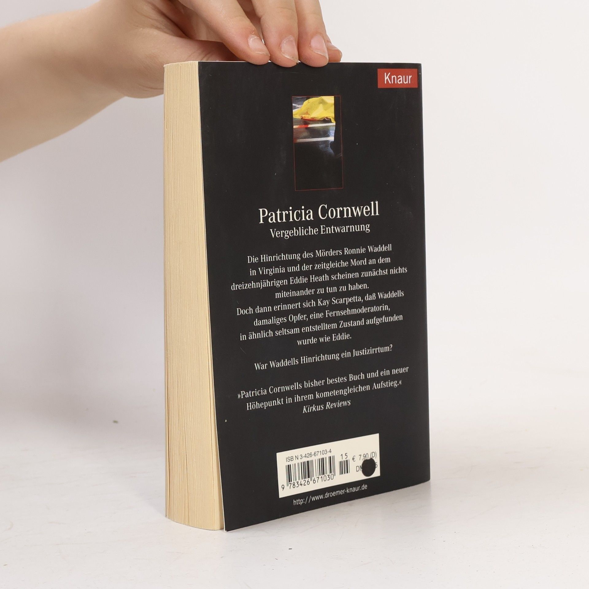 Patricia Cornwell Vergebliche Entwarnung
