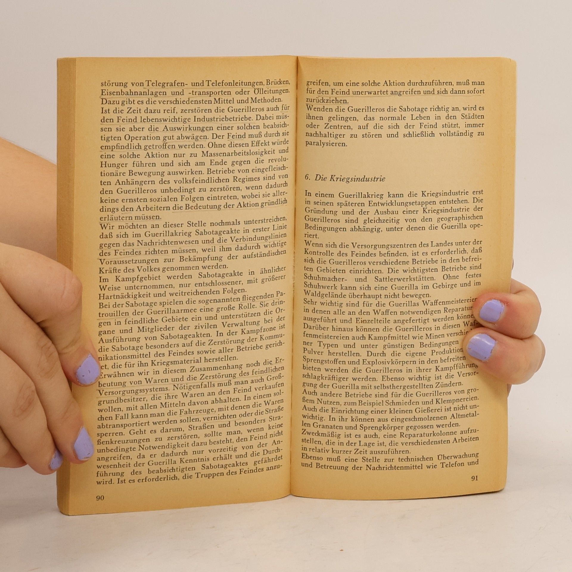 Che Guevara Guerilla-Theorie und Methode. Rotbuch 9
