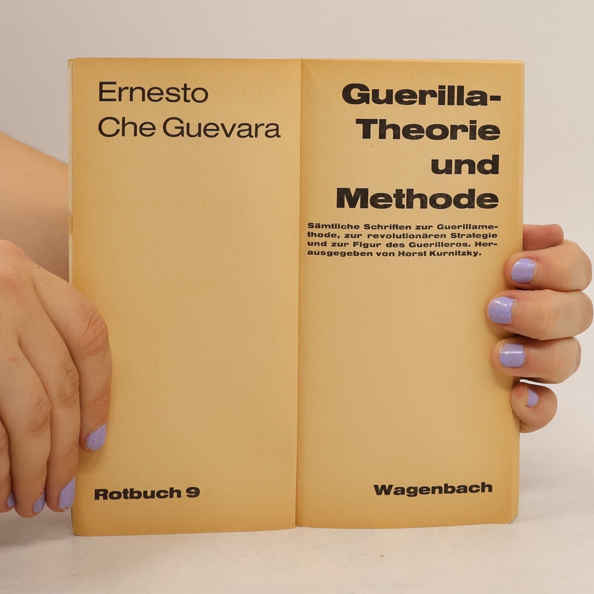 Che Guevara Guerilla-Theorie und Methode. Rotbuch 9