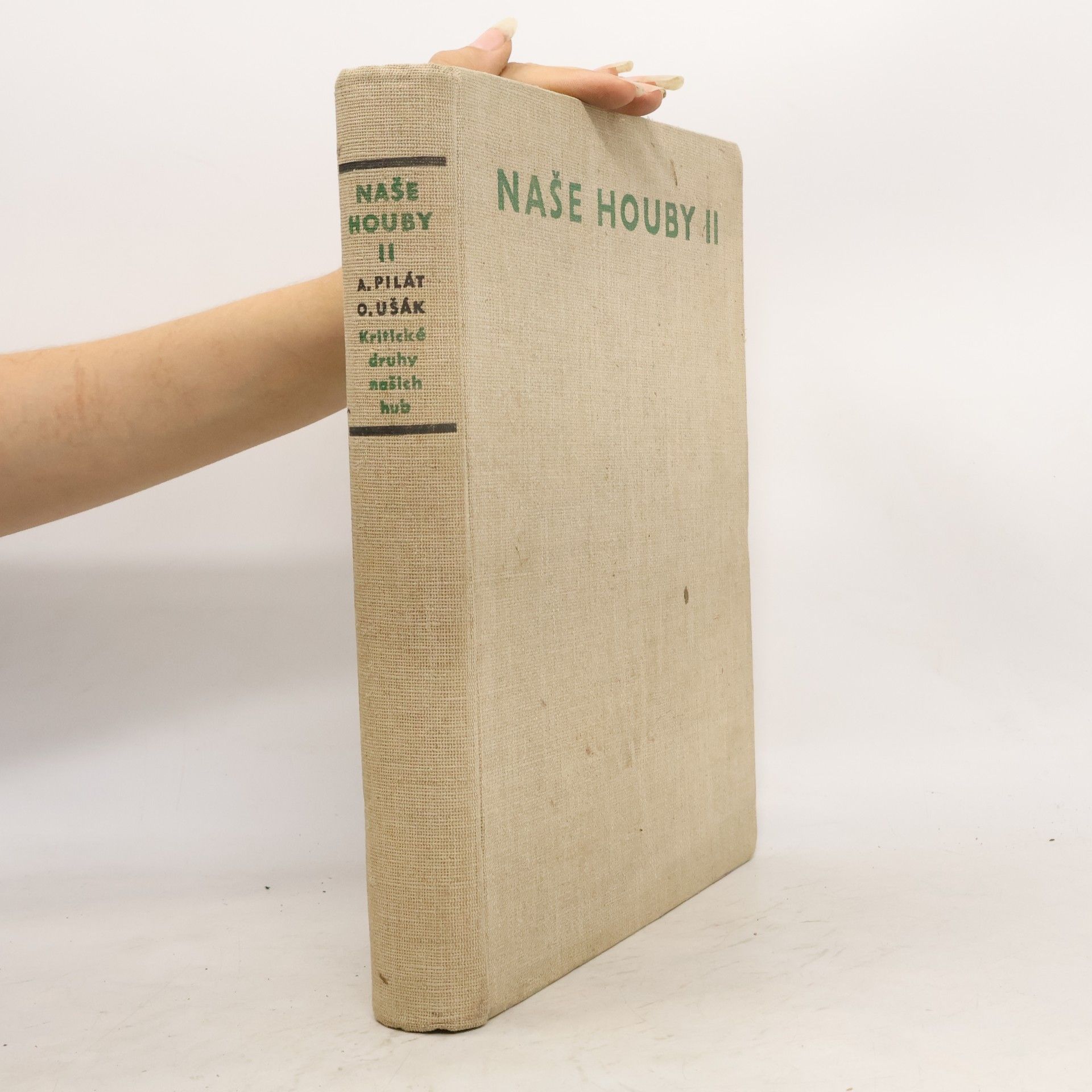 O. Ušák Naše houby II. Kritické druhy našich hub