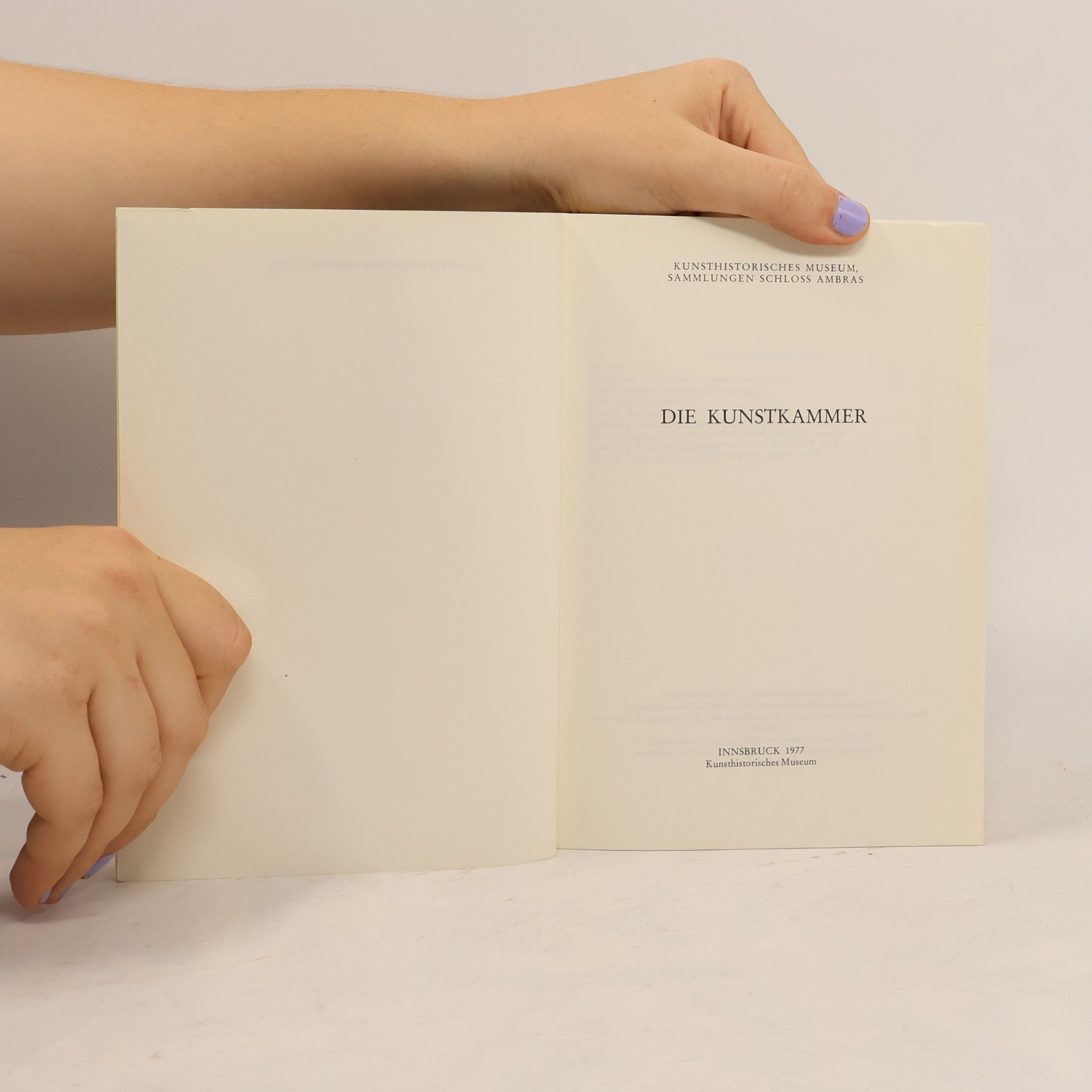 Autores varios Die Kunstkammer