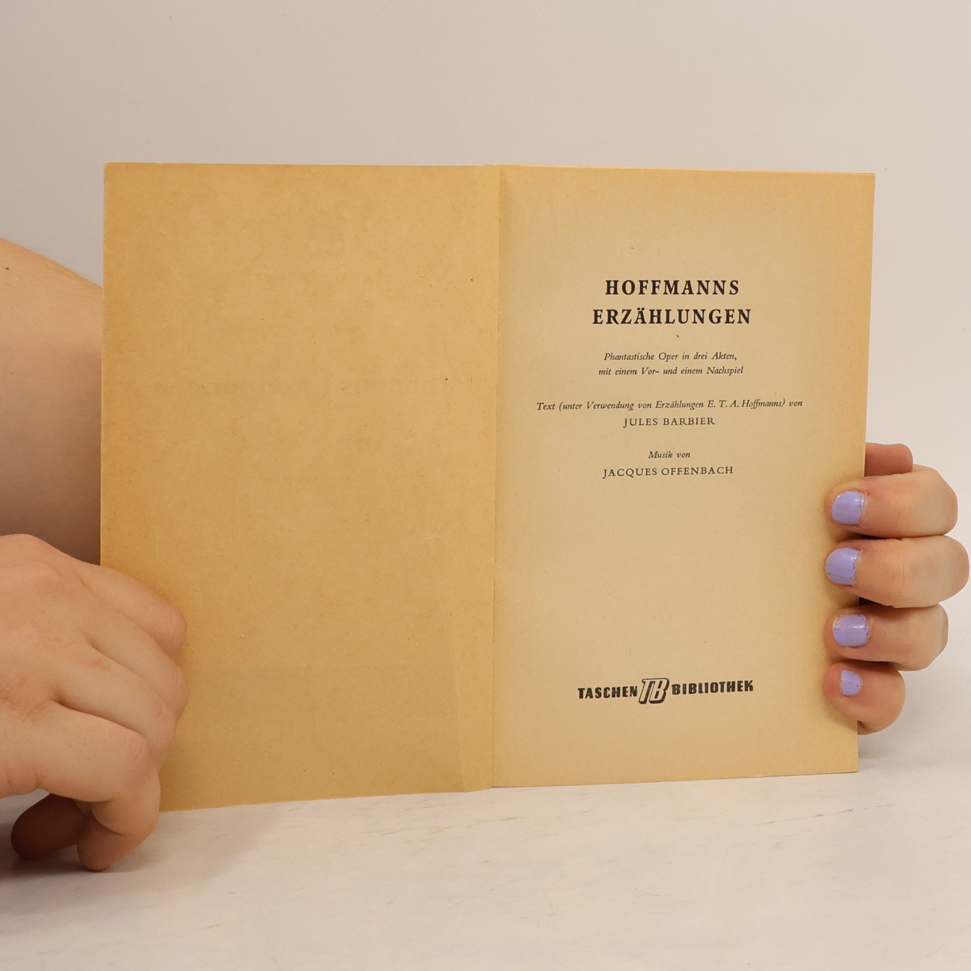 Jacques Offenbach Hoffmanns Erzählungen