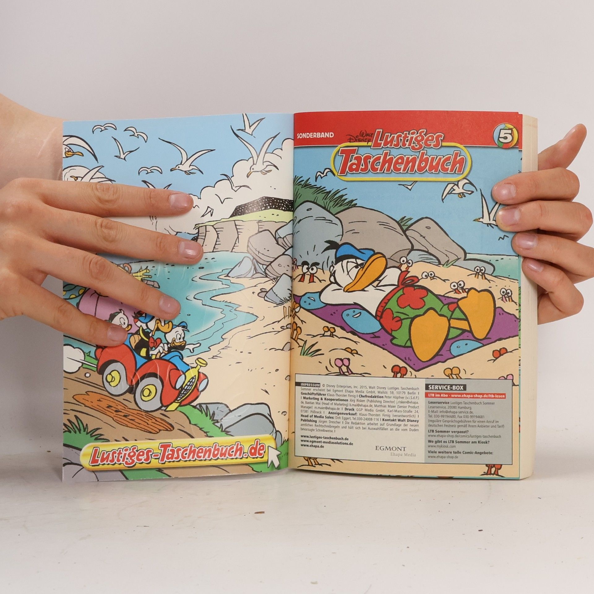 Walt Disney Lustiges Taschenbuch Sommer-Sonderband 5