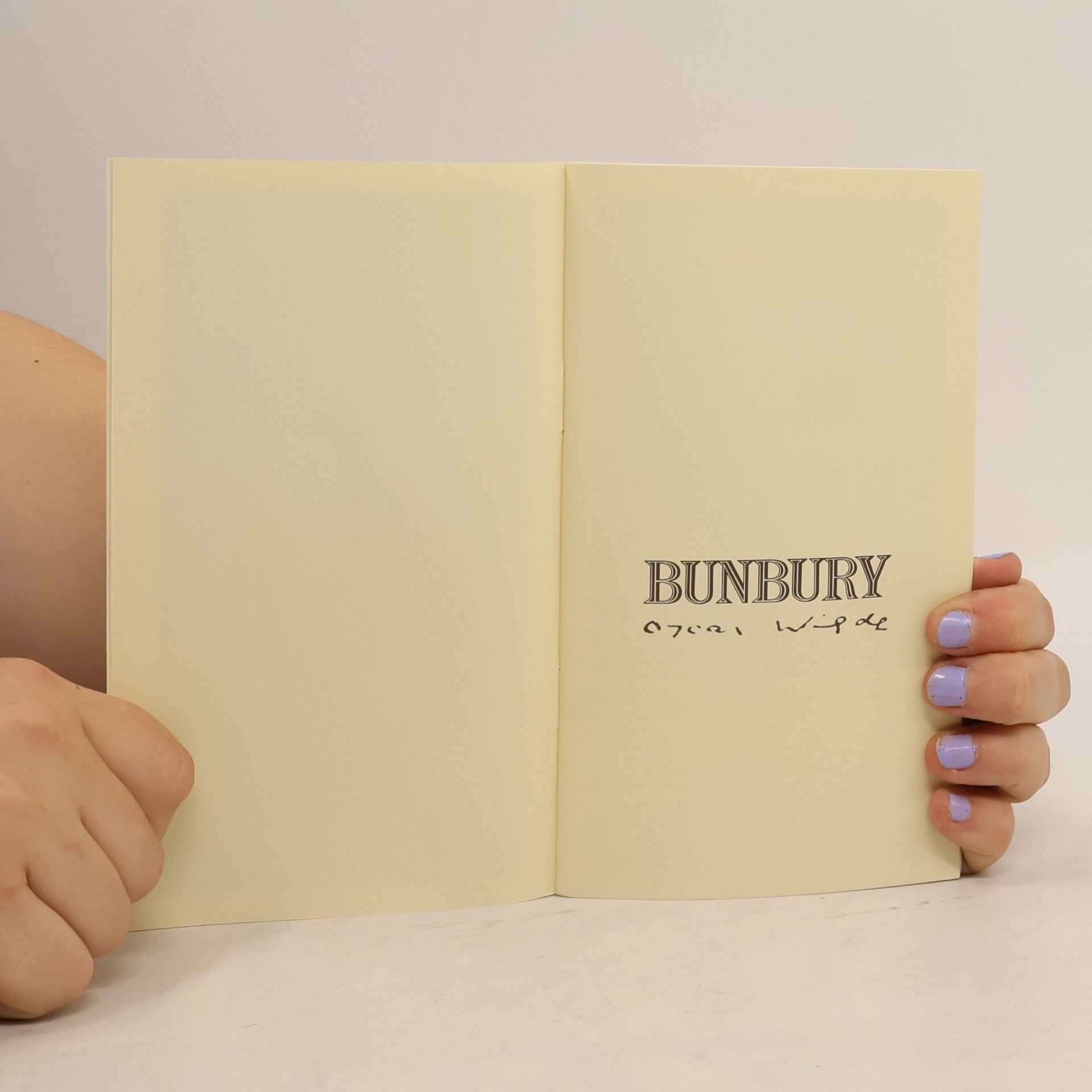 Oscar Wilde Bunbury
