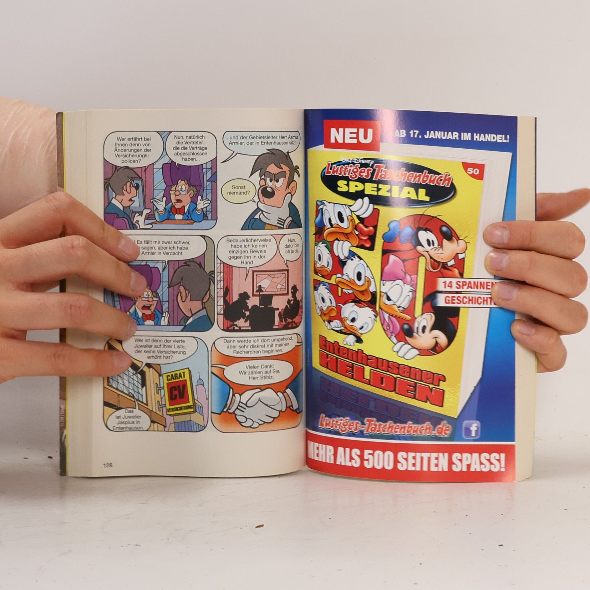 Walt Disney Lustiges Taschenbuch 437. Gans im Glück