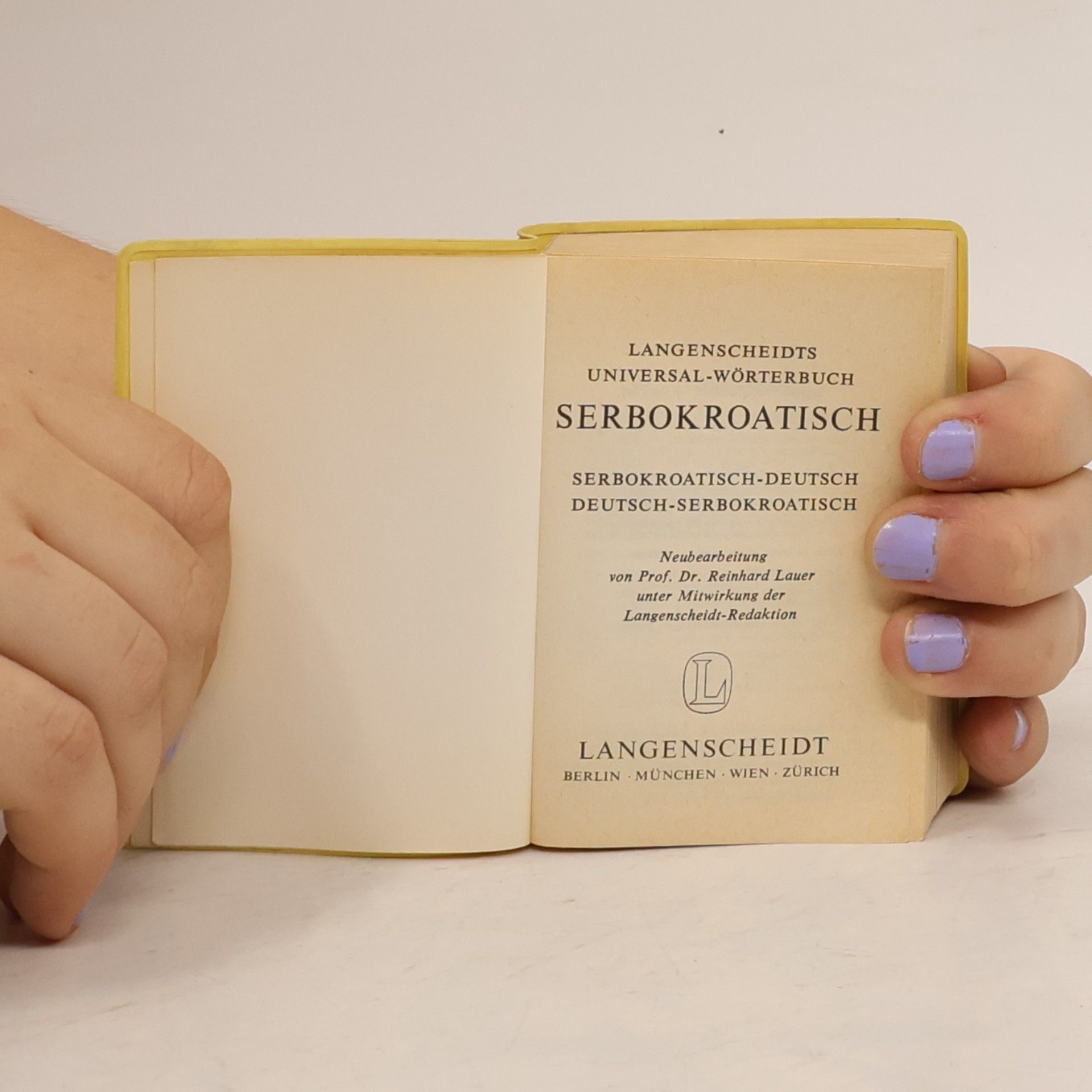 AA.VV. Langenscheidt Universal-Wörterbuch Serbokroatisch