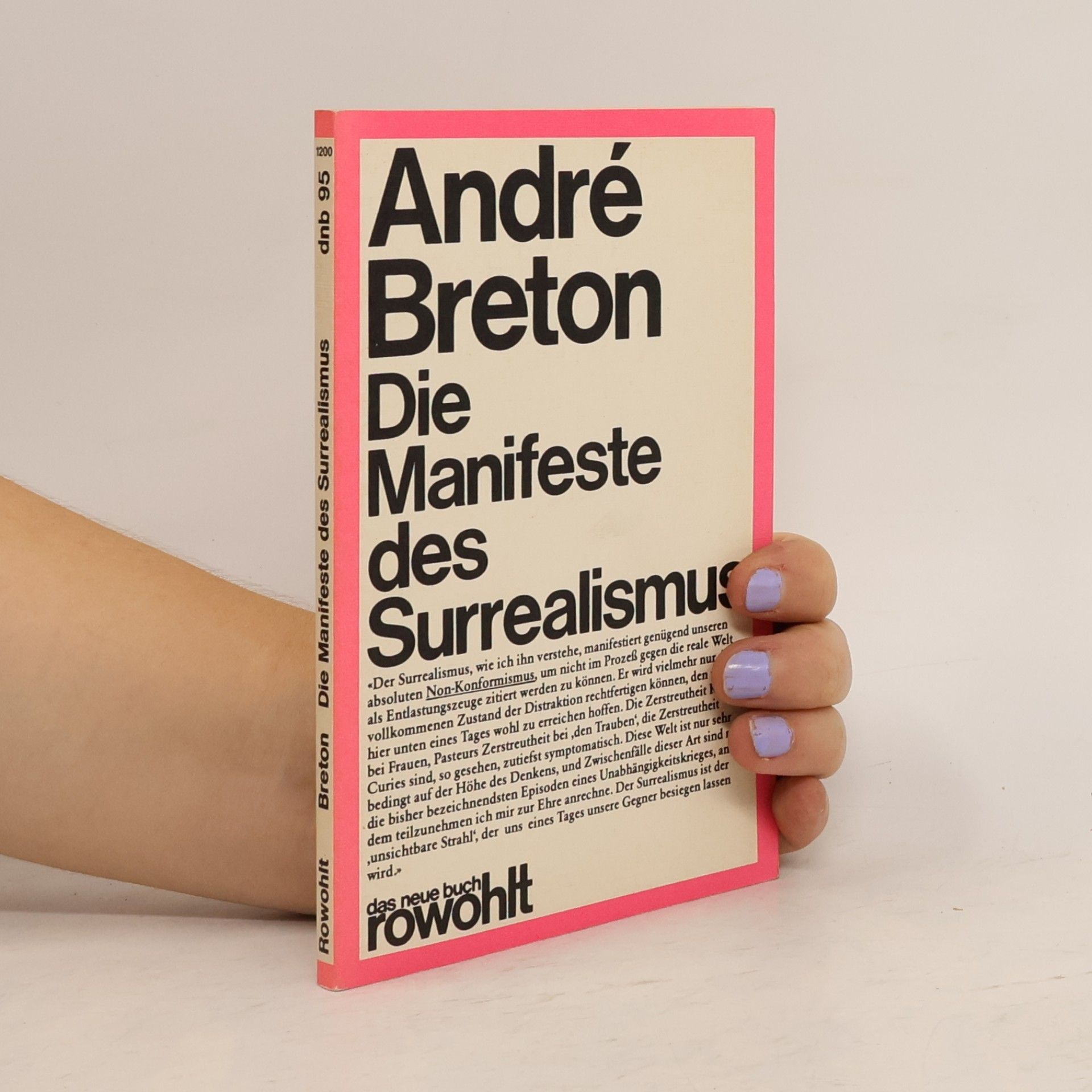 André Breton Die Manifeste des Surrealismus