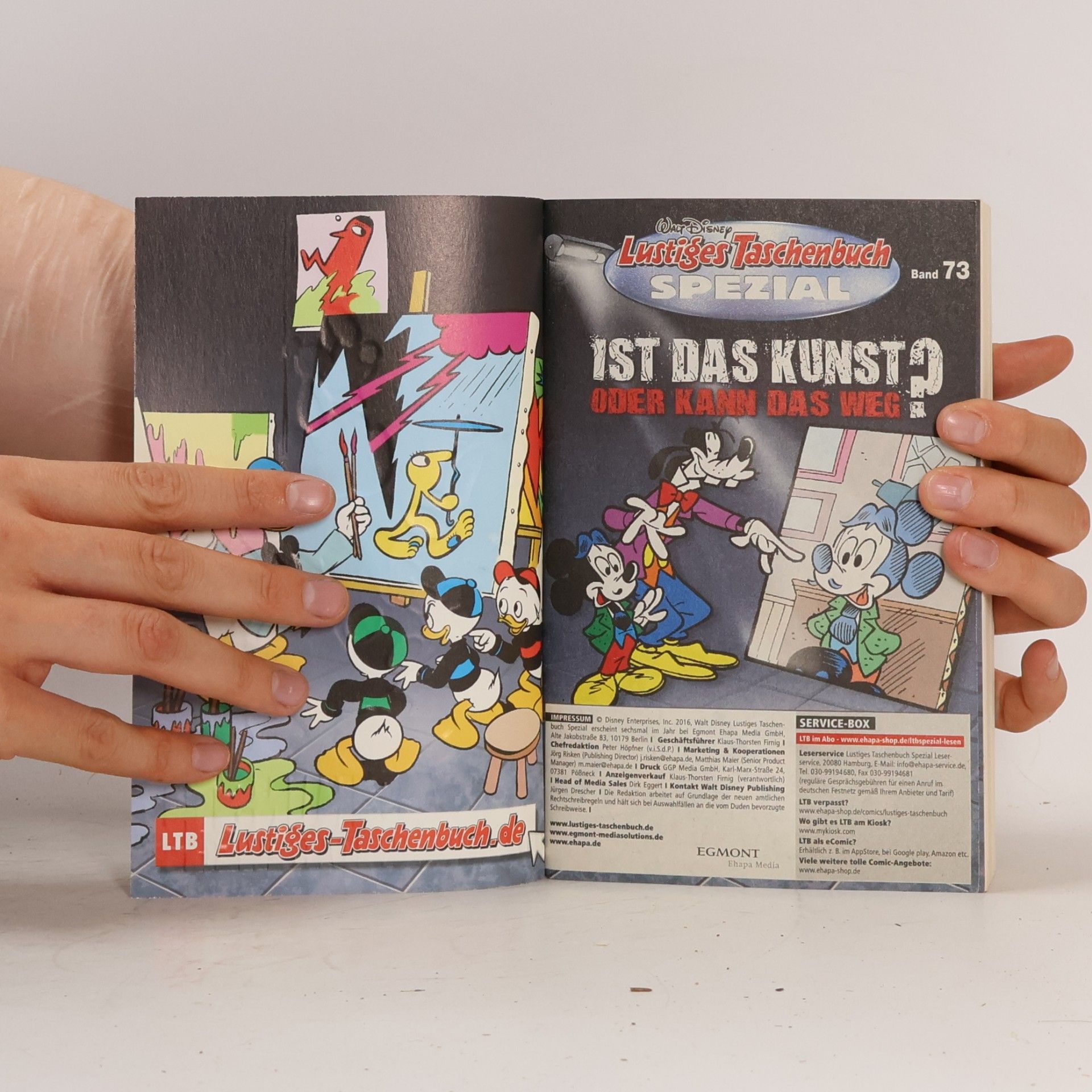 Walt Disney Lustiges Taschenbuch Spezial. Bd.73