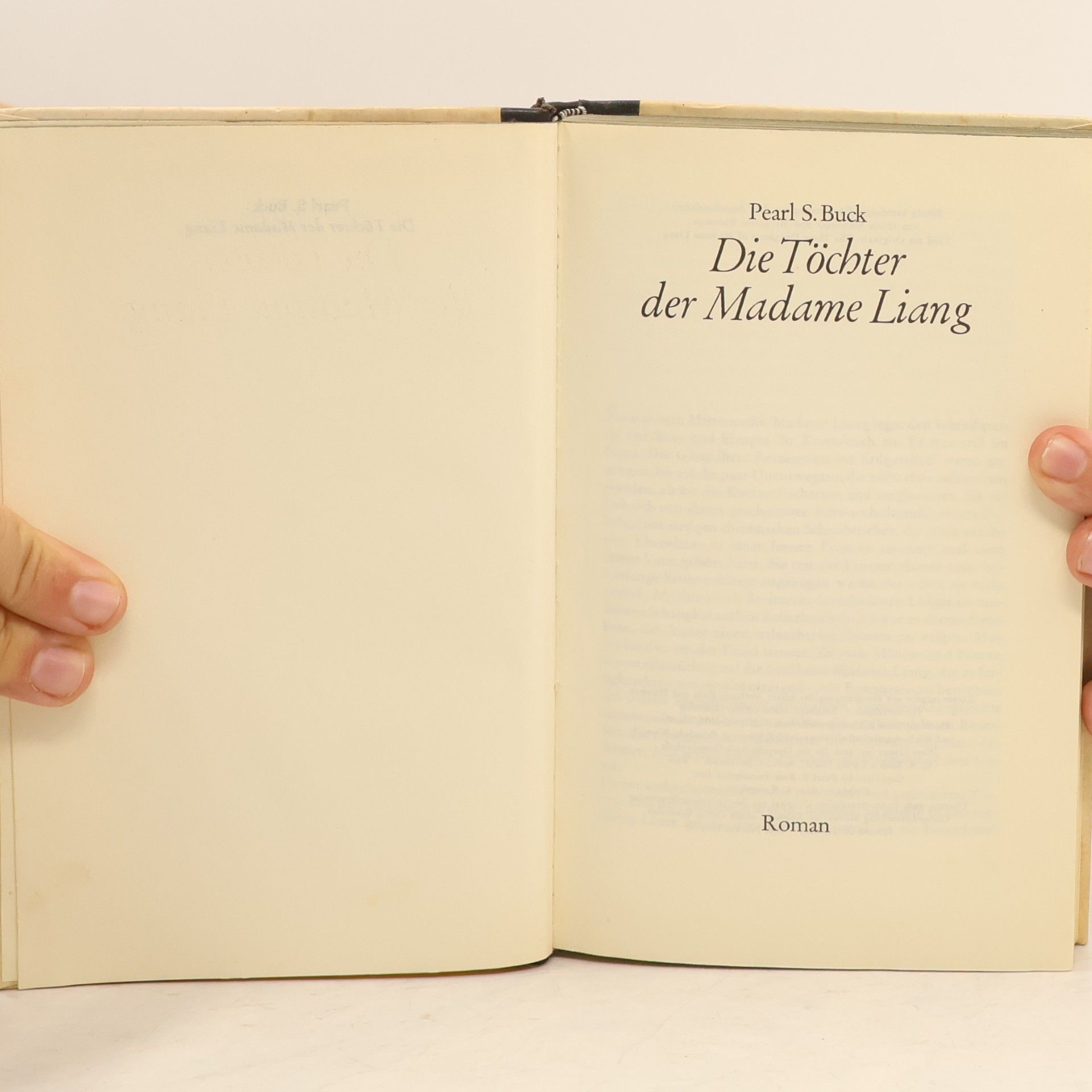 Pearl S. Buck Die Töchter der Madame Liang