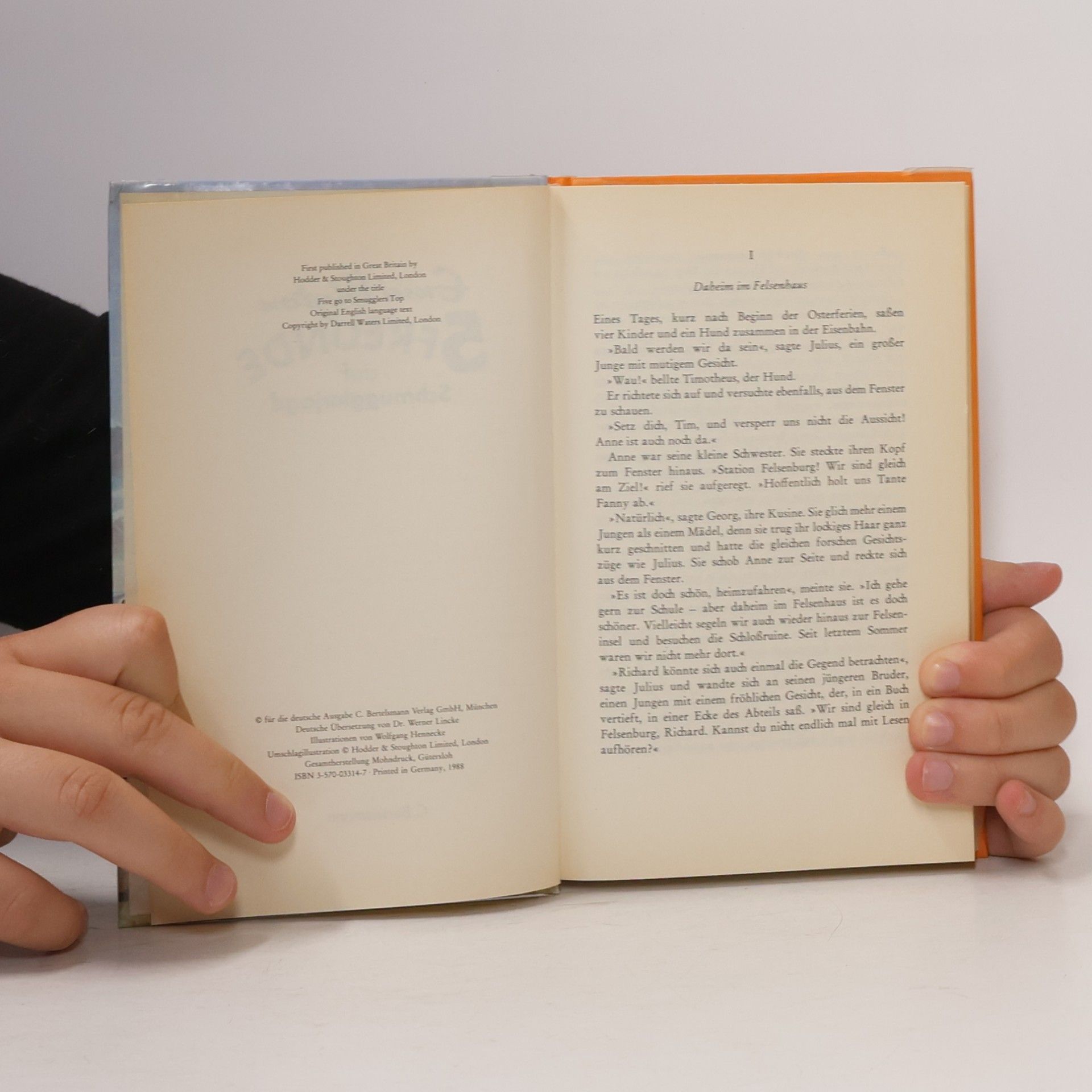 Enid Blyton Fünf Freunde auf Schmugglerjagd