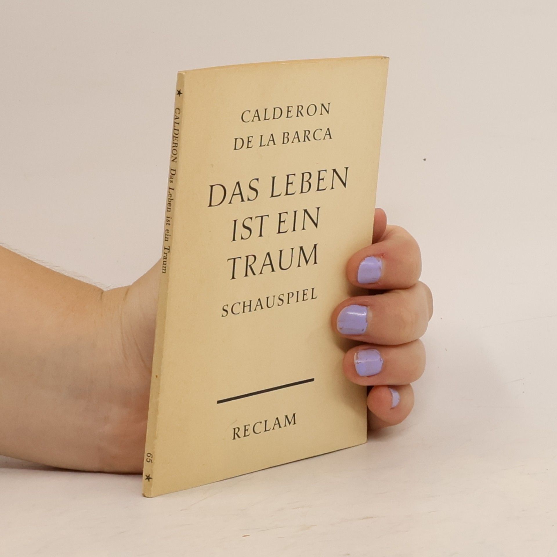 Pedro Calderón de la Barca Das Leben ist ein Traum