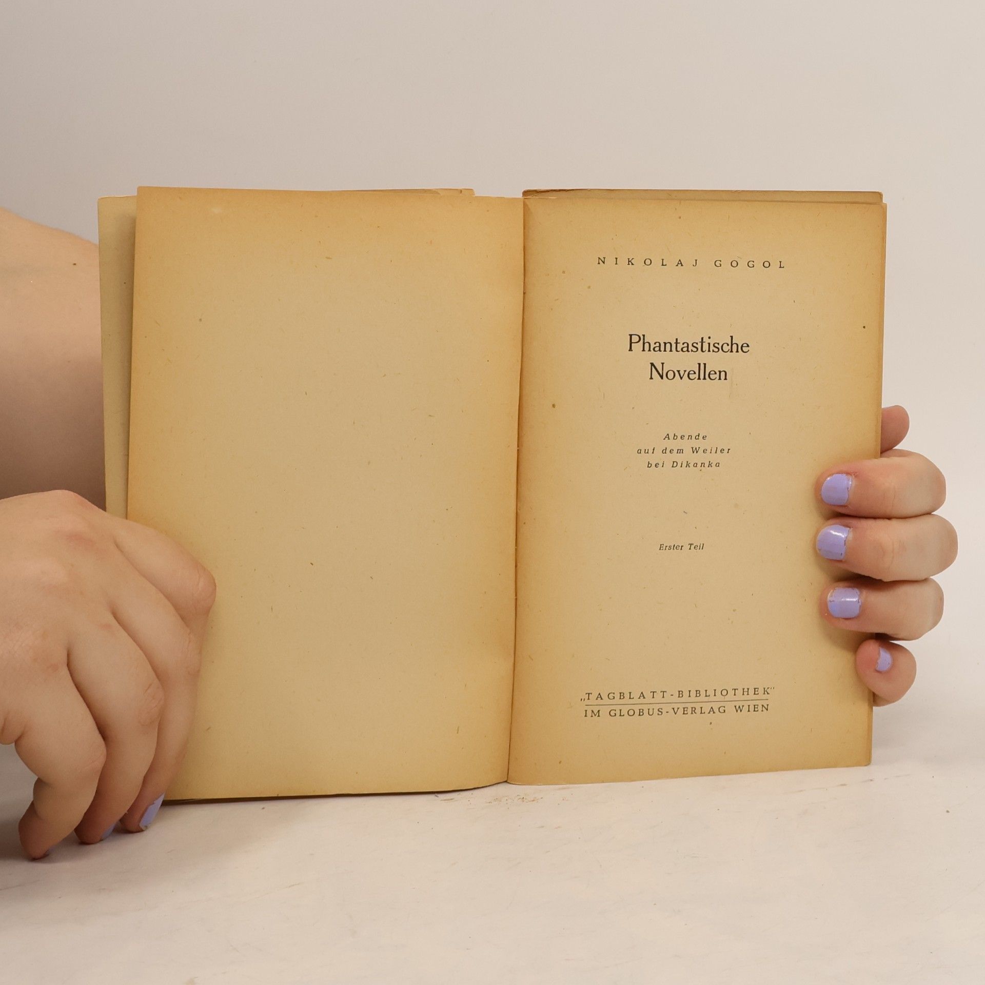 Nikolai Gogol Phantastische Novellen