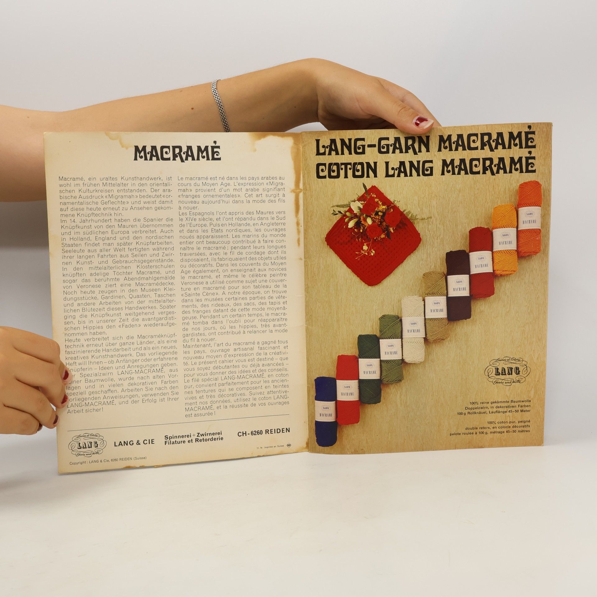 Autores varios Macramé Lang. Anleitungen und Modelle