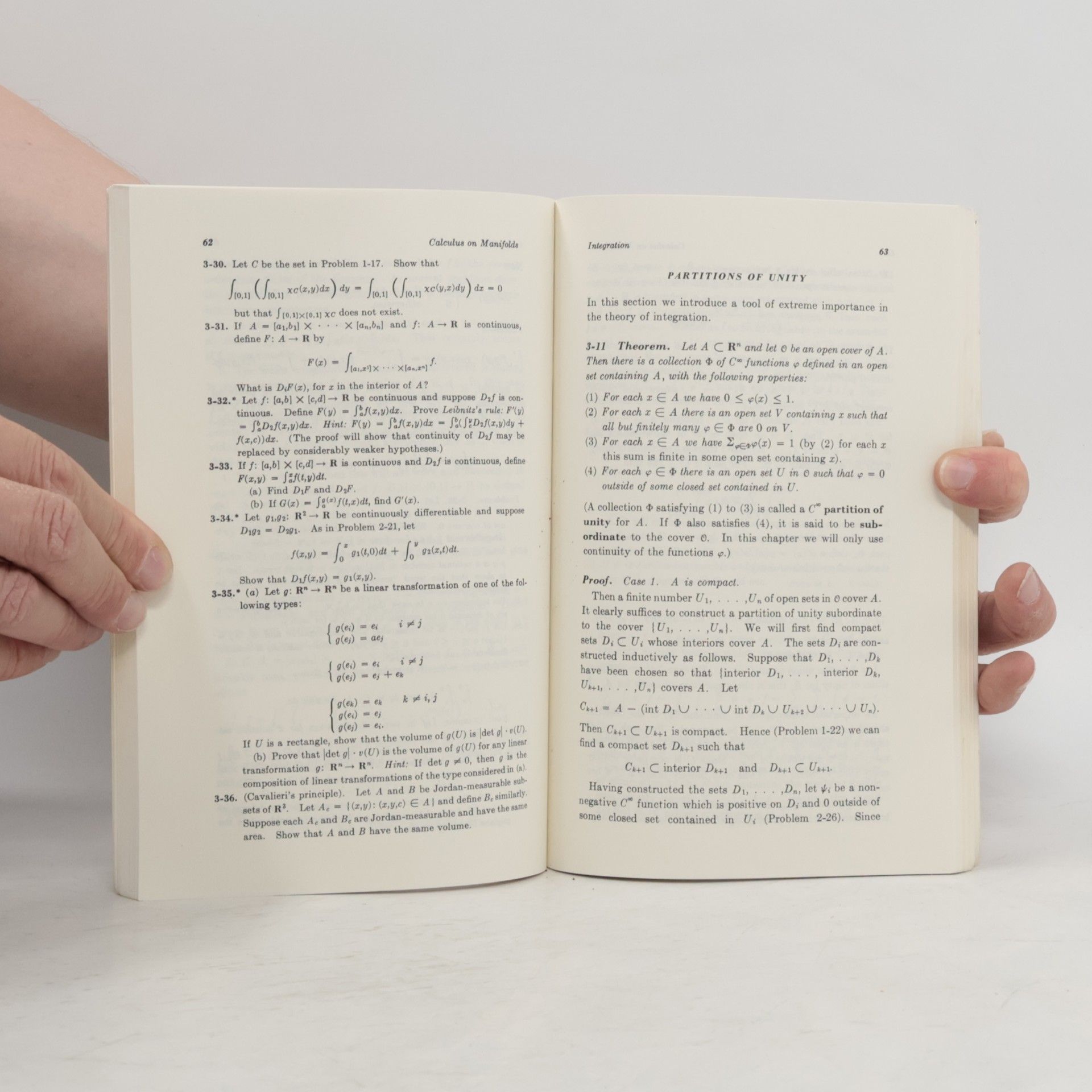 Michael Spivak Calculus on Manifolds